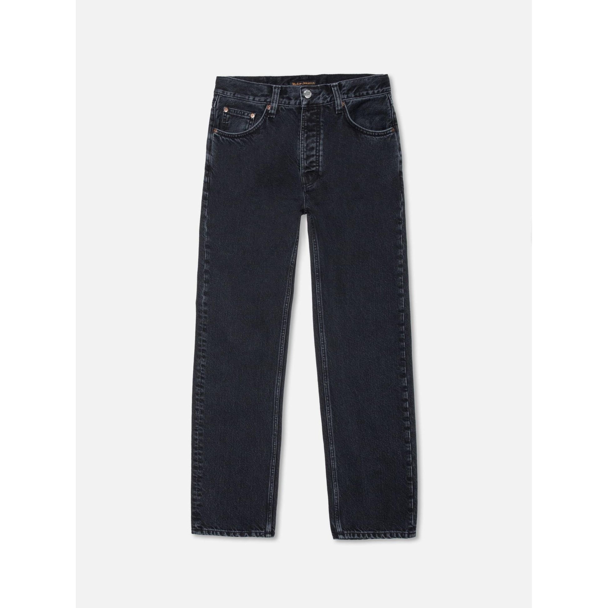 RAD RUFUS BLACK VINTAGE-MENS DENIM-NUDIE JEANS CO-JB Evans Fashions & Footwear