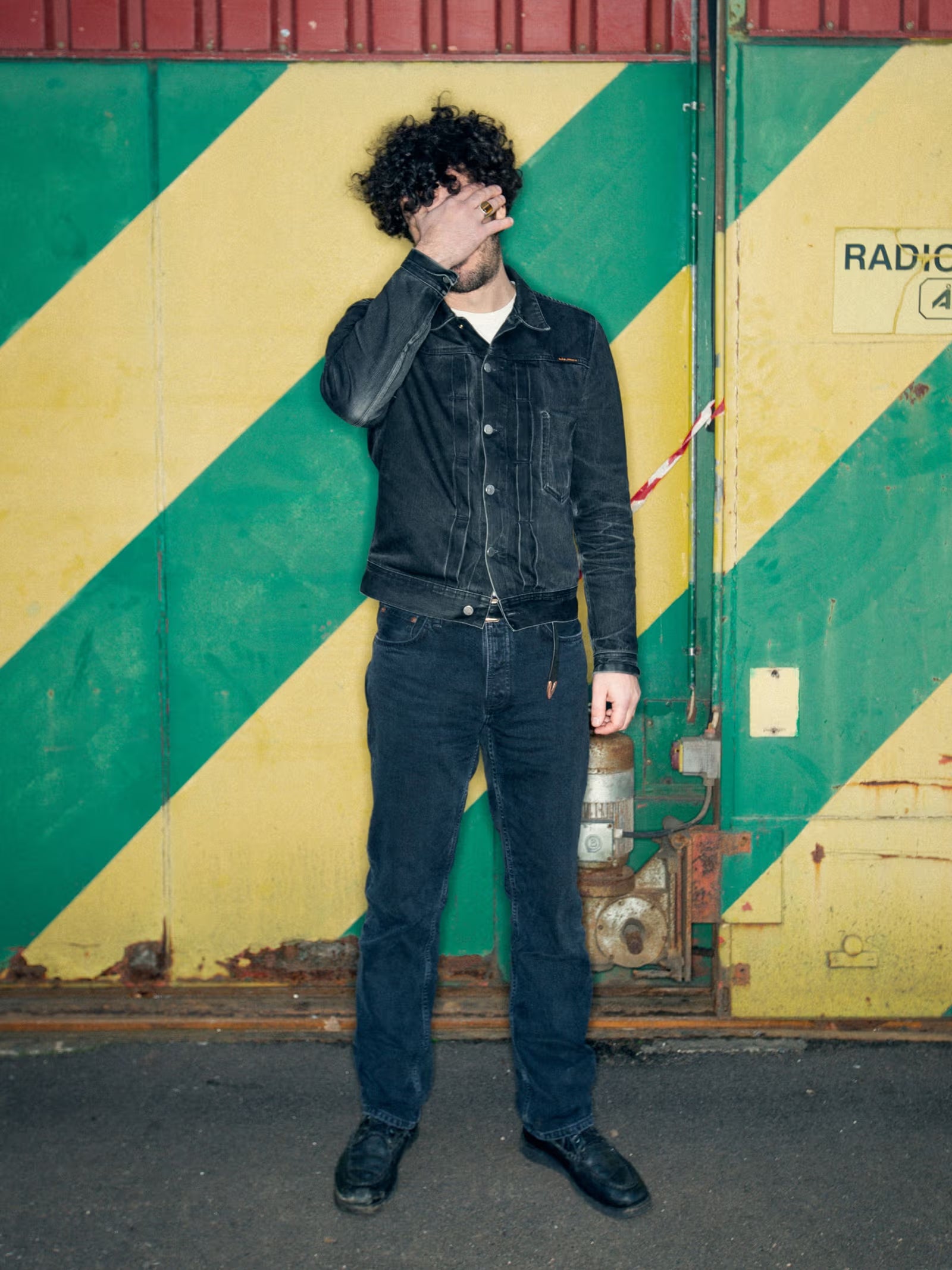 RAD RUFUS BLACK VINTAGE-MENS DENIM-NUDIE JEANS CO-JB Evans Fashions & Footwear