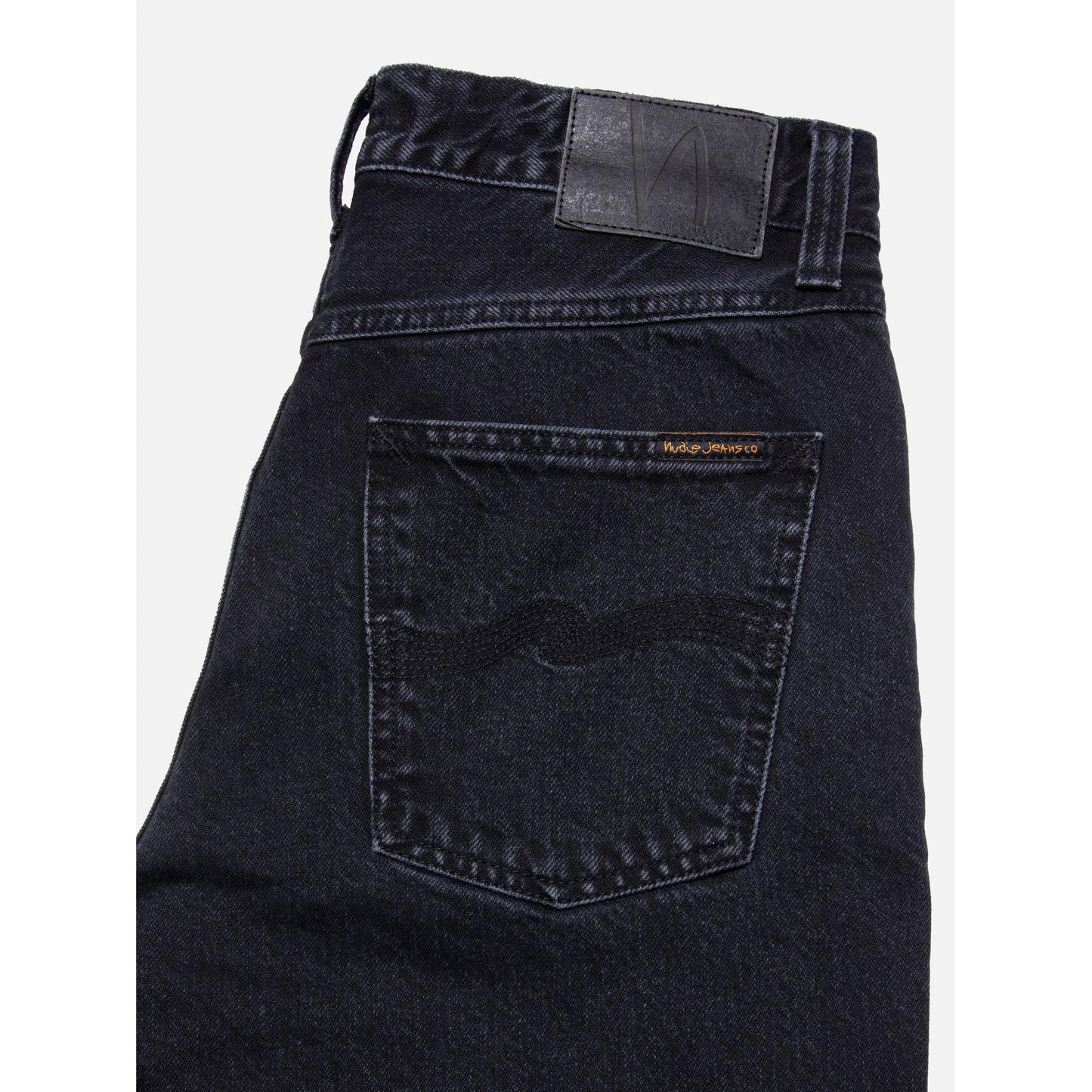 RAD RUFUS BLACK VINTAGE-MENS DENIM-NUDIE JEANS CO-JB Evans Fashions & Footwear
