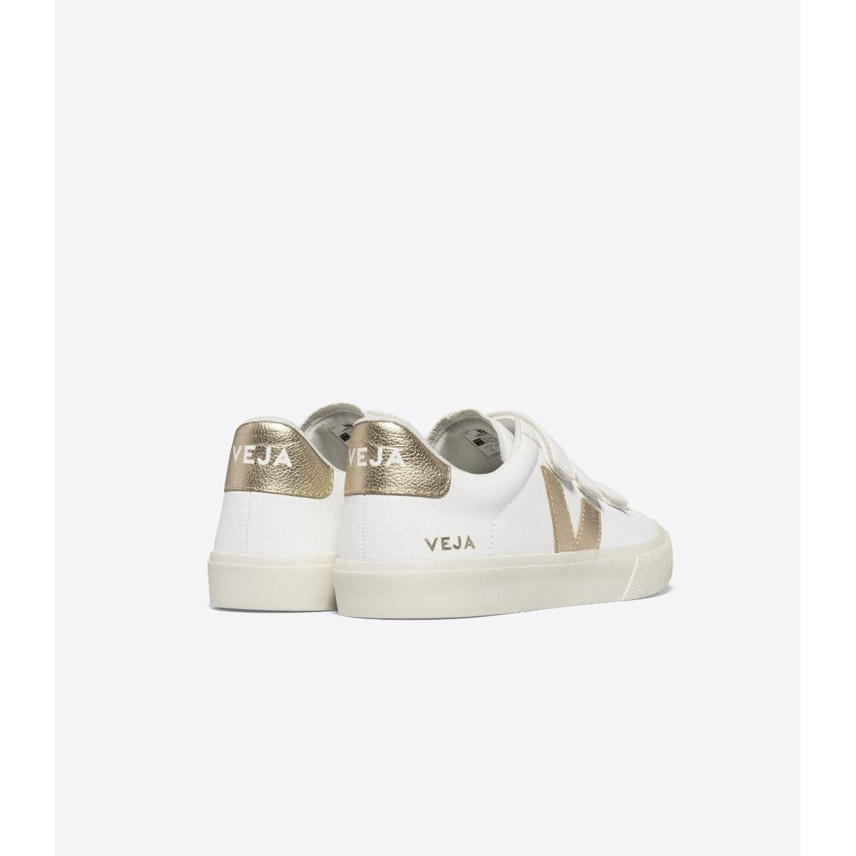 RECIFE LEATHER WHITE PLATINE-LADIES SNEAKERS-VEJA-JB Evans Fashions & Footwear