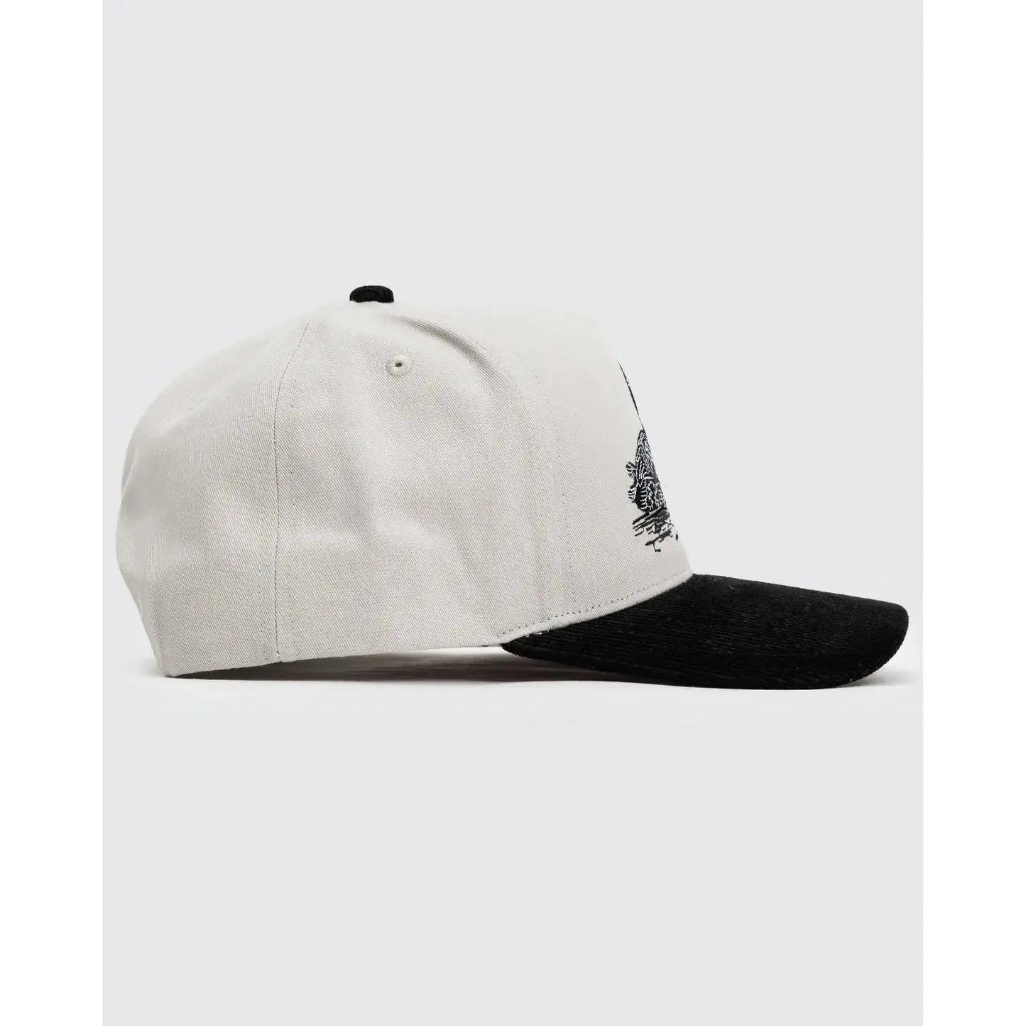 RED EYE CORDUROY BRIM HAT-MENS HATS-WAGGLE-JB Evans Fashions & Footwear