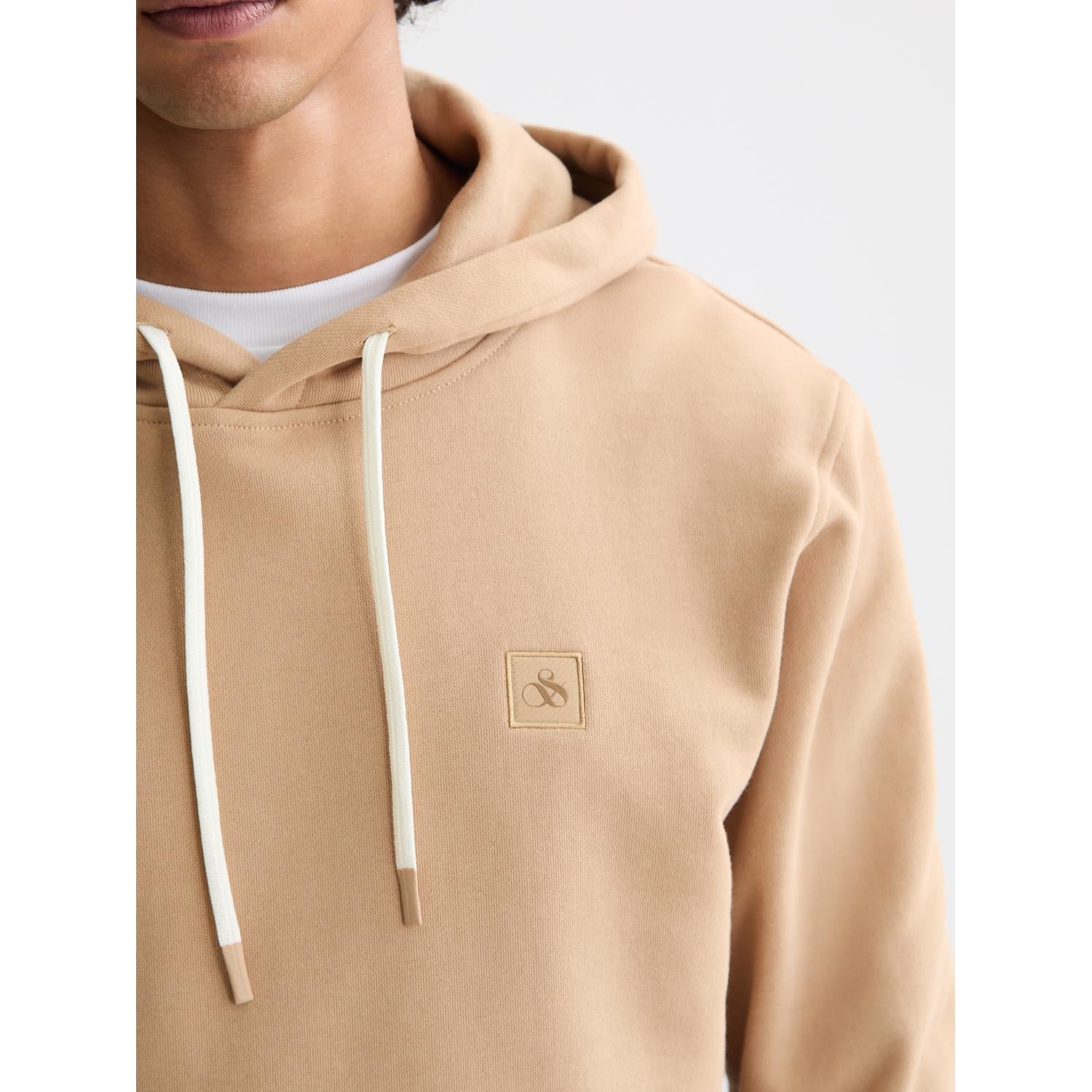 REG FIT HOODIE-MENS SWEATERS & KNITS-SCOTCH & SODA-JB Evans Fashions & Footwear