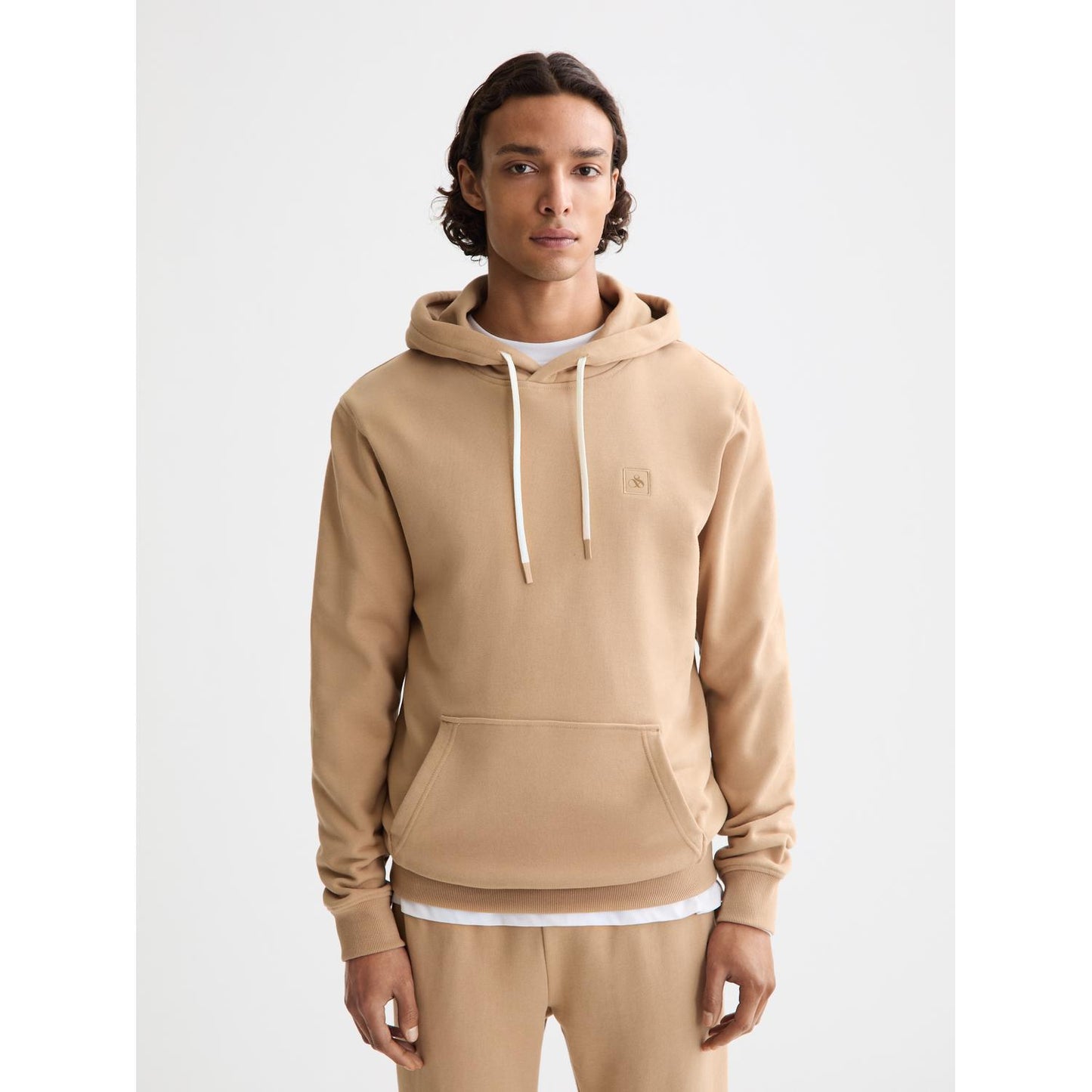 REG FIT HOODIE-MENS SWEATERS & KNITS-SCOTCH & SODA-JB Evans Fashions & Footwear