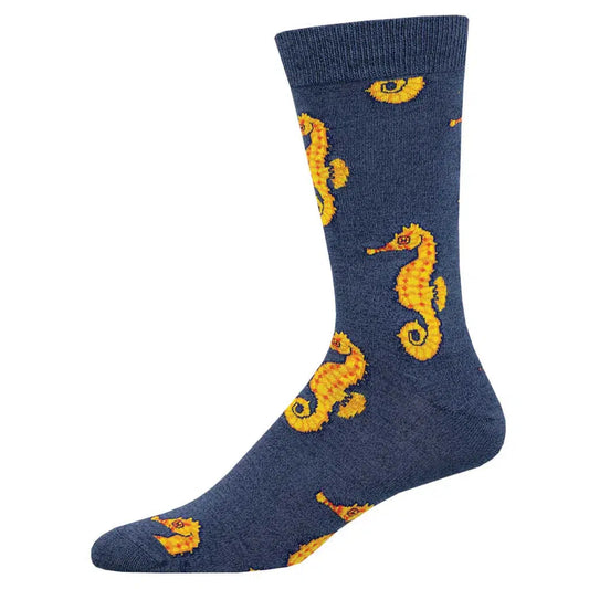 REGAL SEAHORSE-MBN2860-HNV-REGNVY-MENS SOCKS-SOCK SMITH-JB Evans Fashions & Footwear