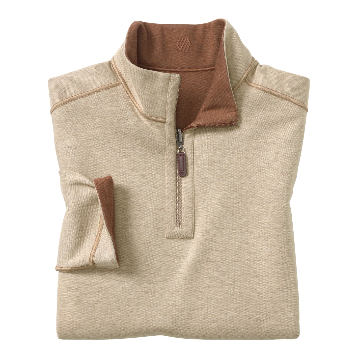 REVERSIBLE QUARTER ZIP-MENS SWEATERS & KNITS-JOHNSTON & MURPHY-JB Evans Fashions & Footwear