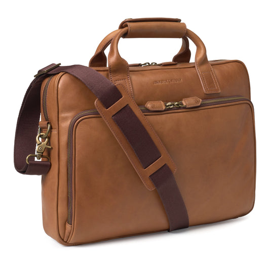 RHODES BRIEFCASE-46-11738-O/STAN-TRAVEL ACCESSORIES-JOHNSTON & MURPHY-JB Evans Fashions & Footwear