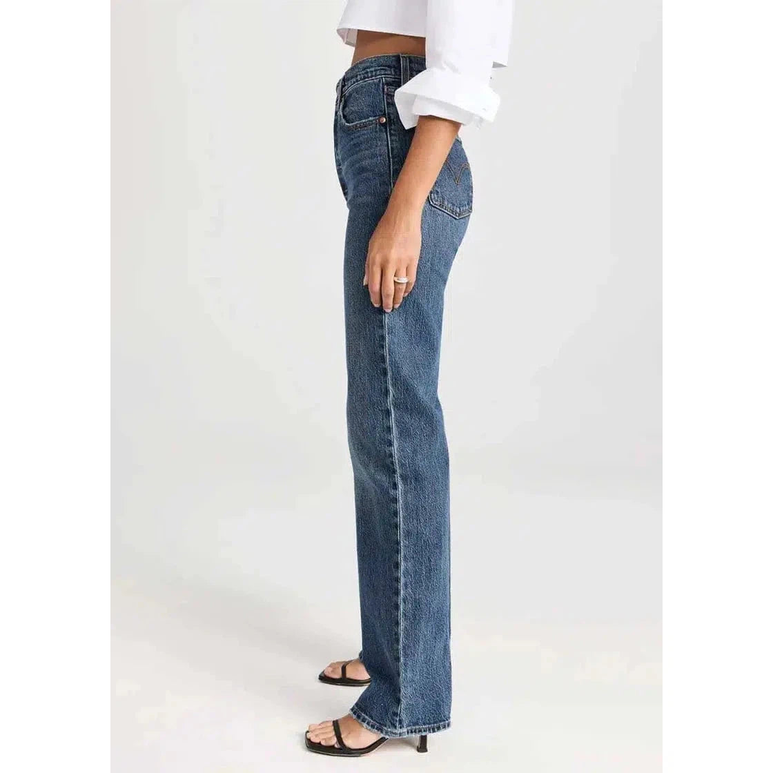 RIBCAGE FULL LENGTH VALLEY VIEW-LADIES DENIM-LEVIS-JB Evans Fashions & Footwear