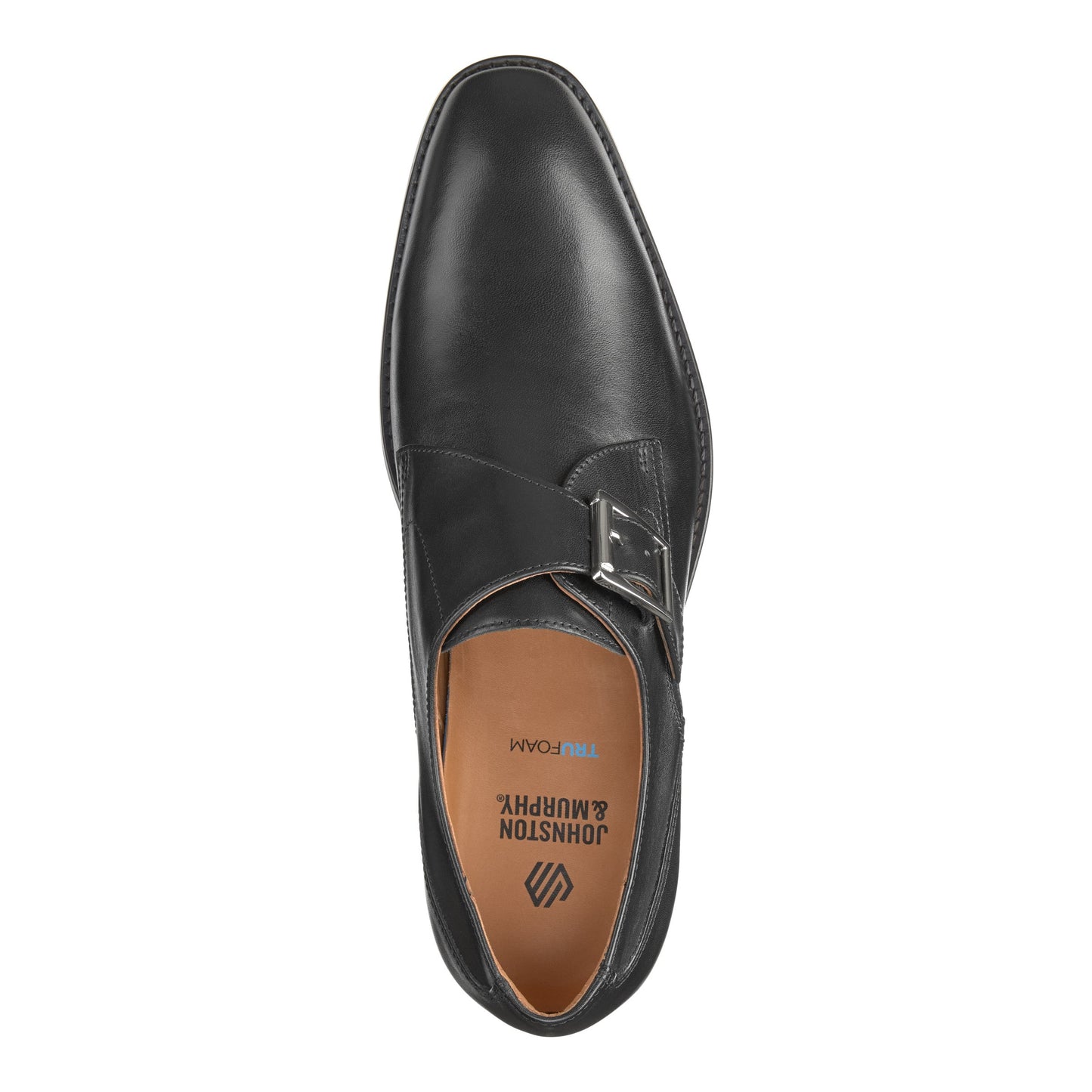 RICHLAND MONK SINGLE MONK STRAP-MENS DRESS FOOTWEAR-JOHNSTON & MURPHY-JB Evans Fashions & Footwear