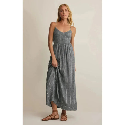 ROMY STRIPED MAXI DRESS-LADIES DRESSES & JUMPERS-Z SUPPLY-JB Evans Fashions & Footwear