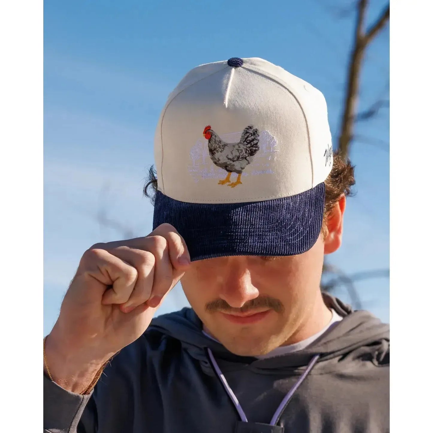 ROOST CORDUROY BRIM HAT-MENS HATS-WAGGLE-JB Evans Fashions & Footwear