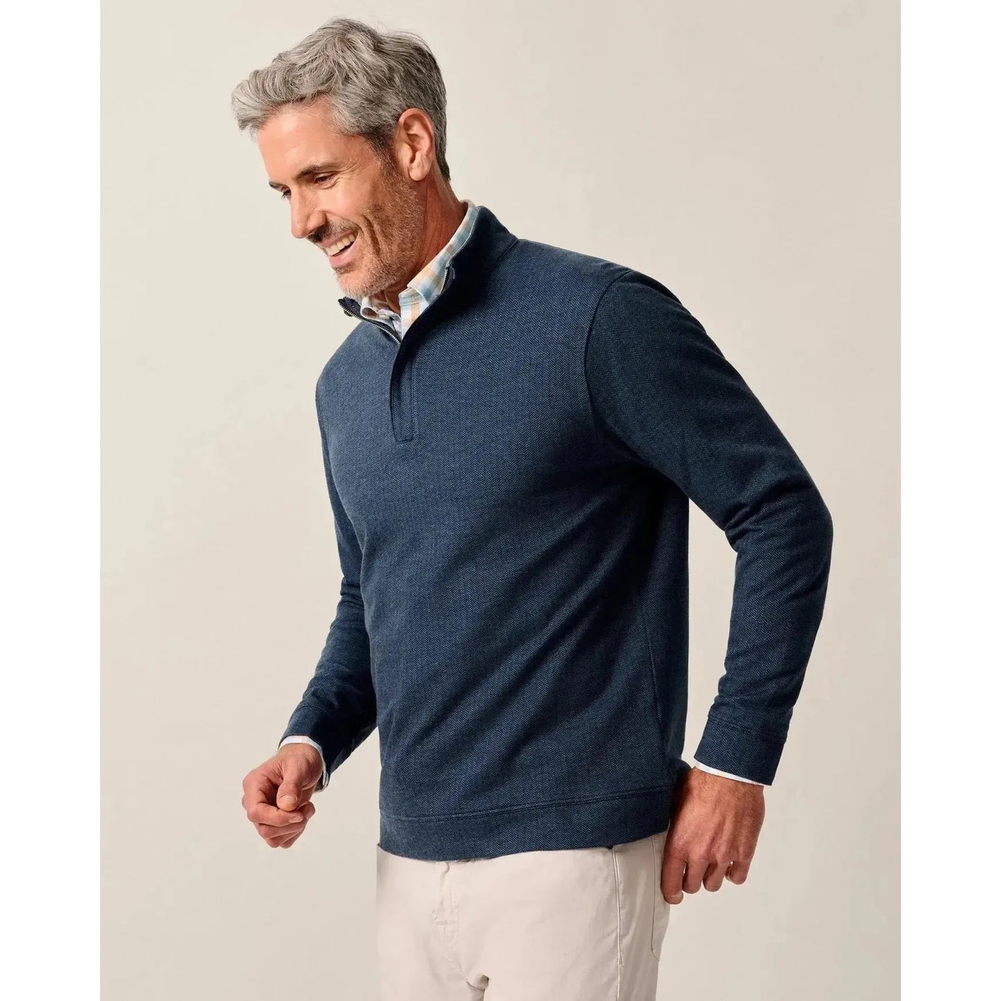 RUBIN 1/4 ZIP-MENS SWEATERS & KNITS-JOHNNIE-O-JB Evans Fashions & Footwear