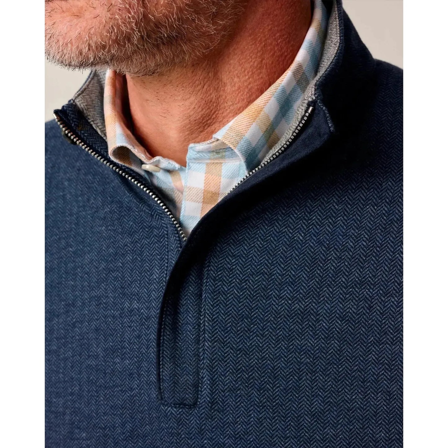 RUBIN 1/4 ZIP-MENS SWEATERS & KNITS-JOHNNIE-O-JB Evans Fashions & Footwear