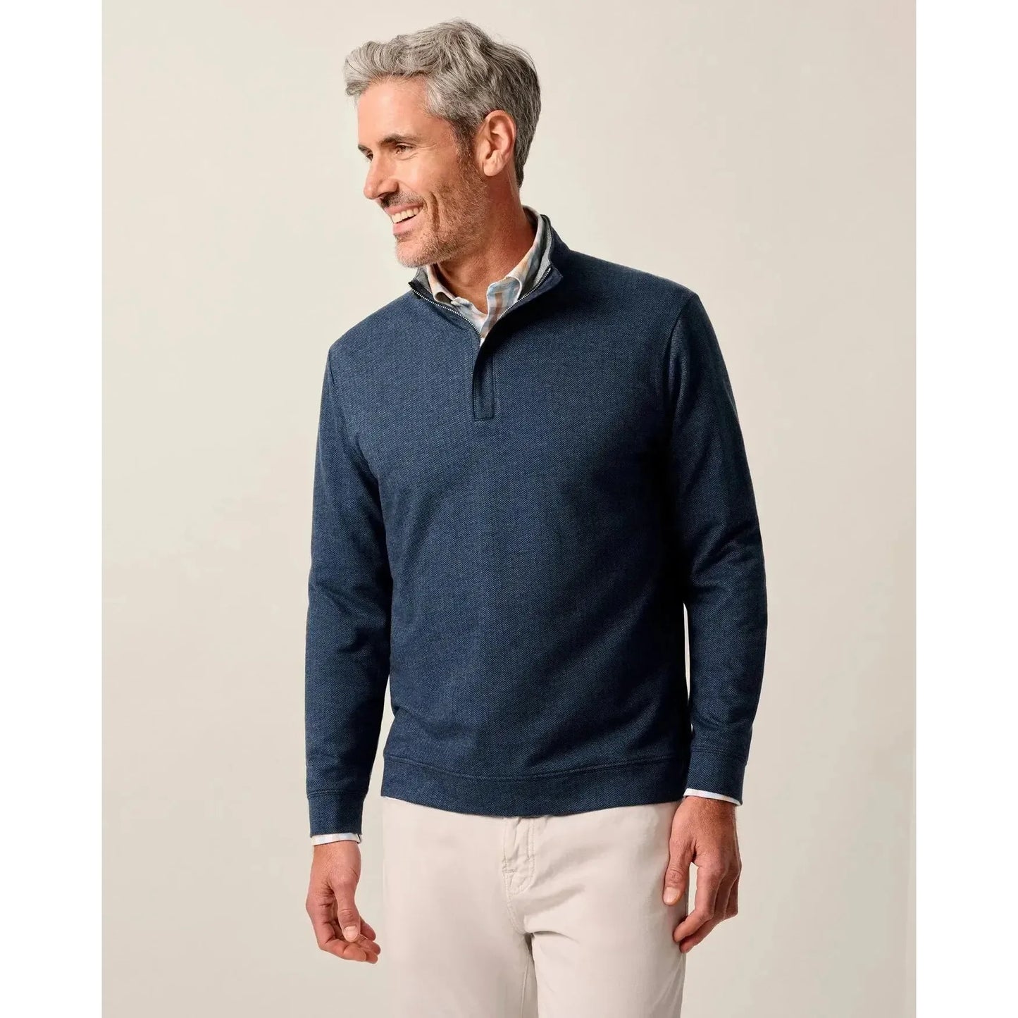 RUBIN 1/4 ZIP-MENS SWEATERS & KNITS-JOHNNIE-O-JB Evans Fashions & Footwear