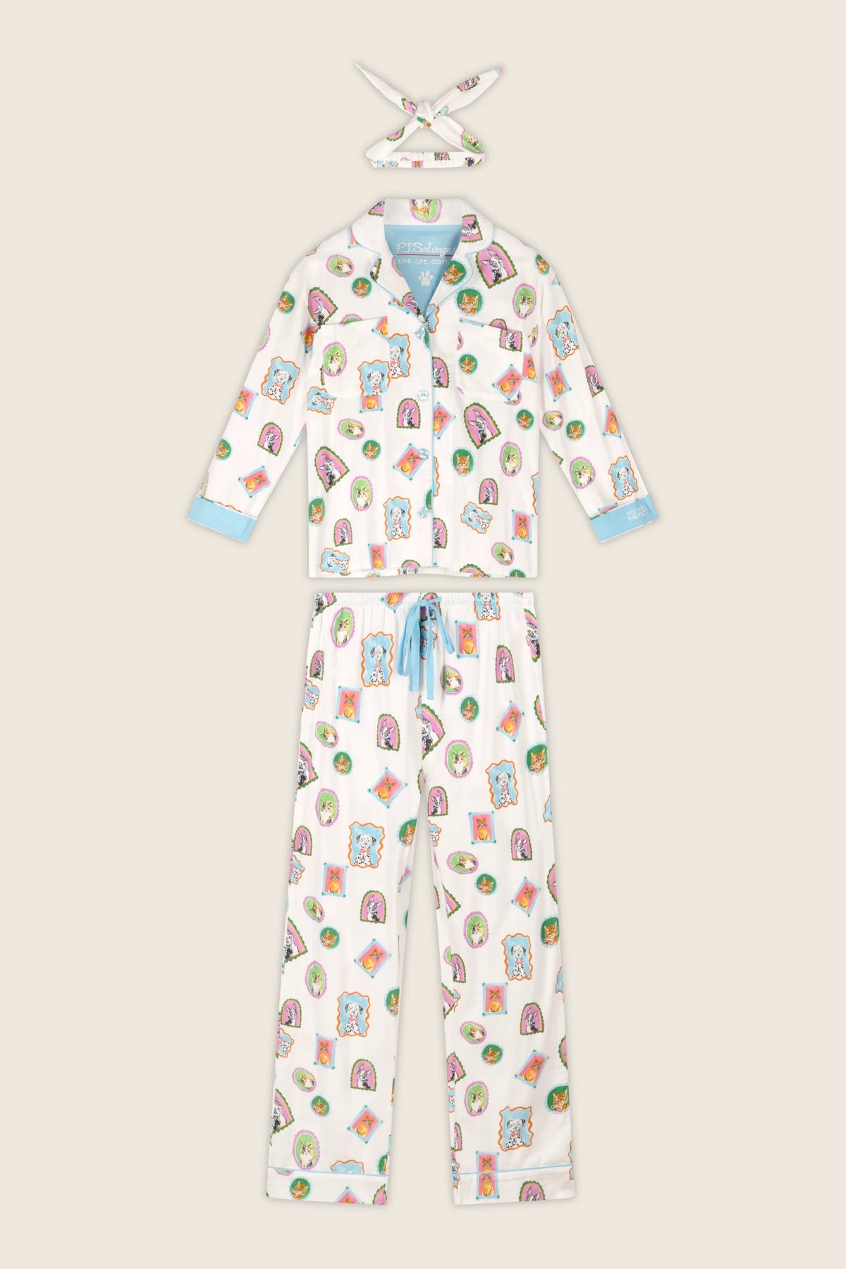 YOU ARE PAWFECT HERITAGE FLANNEL SET