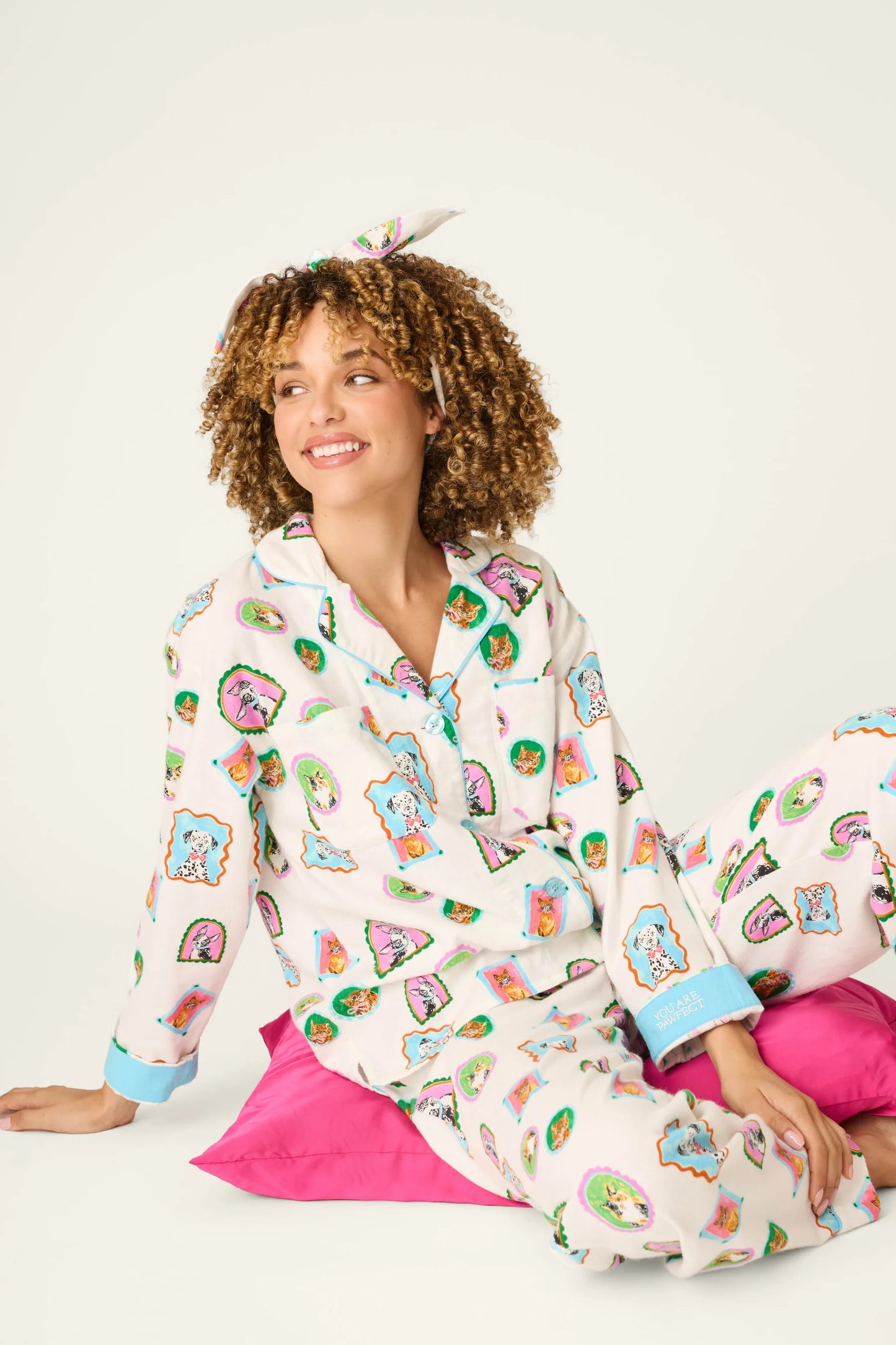 YOU ARE PAWFECT HERITAGE FLANNEL SET