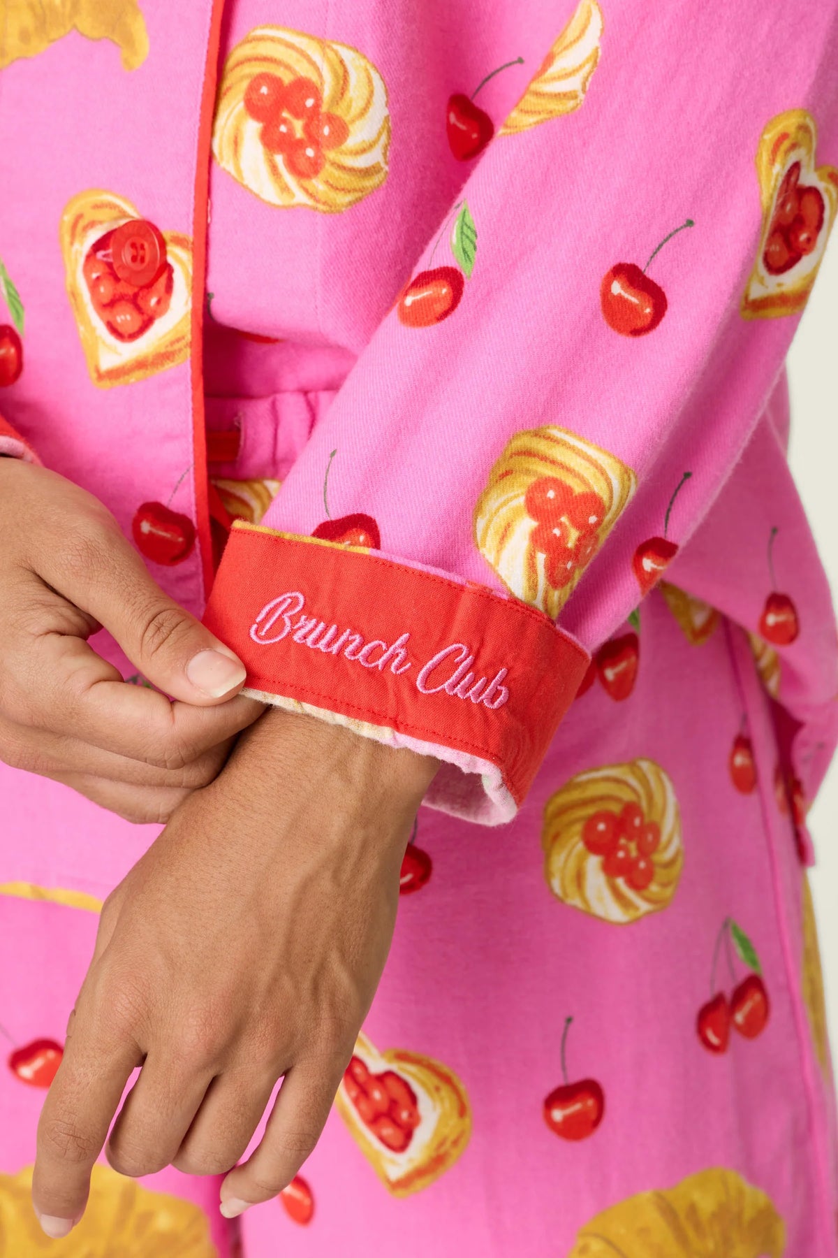 BRUNCH CLUB HERITAGE FLANNEL PJ SET
