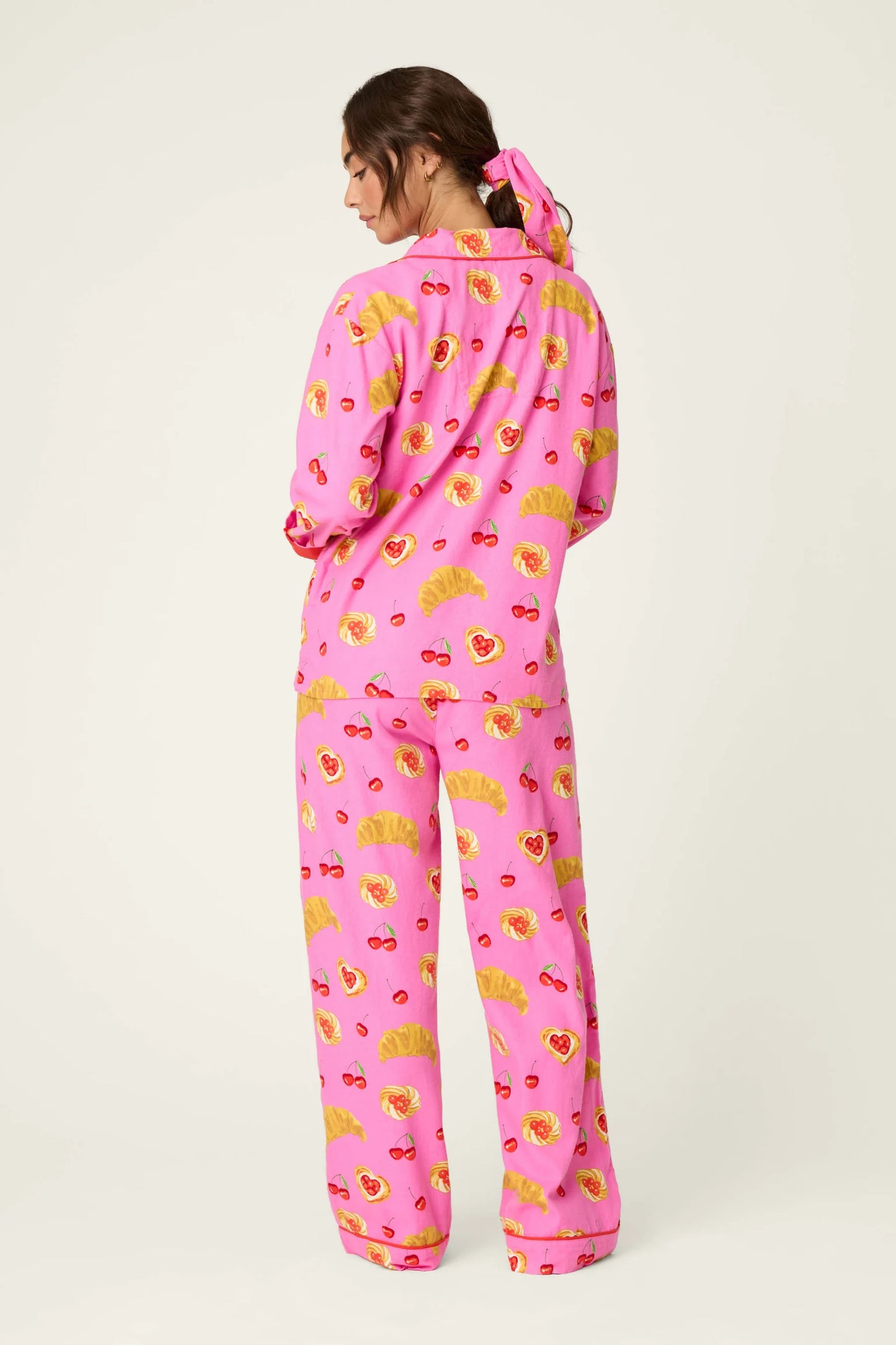 BRUNCH CLUB HERITAGE FLANNEL PJ SET