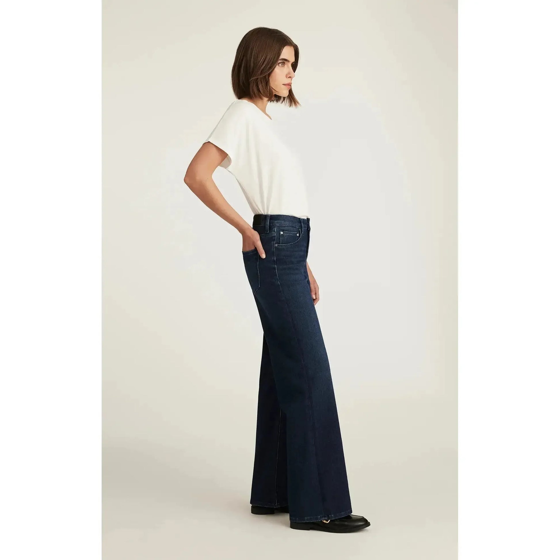 SABRINA DARK BLUE MOVE-LADIES DENIM-MAVI-JB Evans Fashions & Footwear