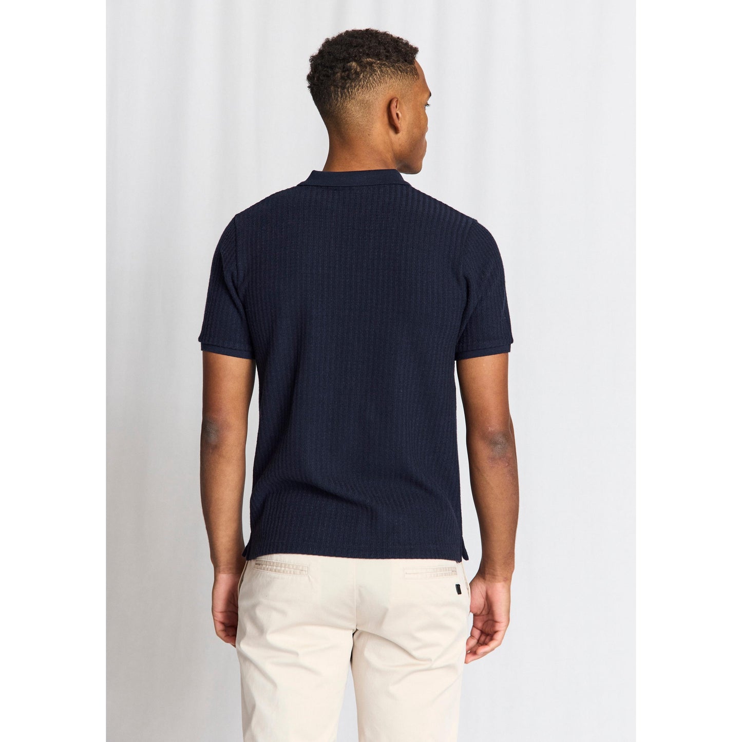 SANTINO BUTTONLESS POLO-MENS T-SHIRTS & POLO'S-BRUUN STENGADE-JB Evans Fashions & Footwear