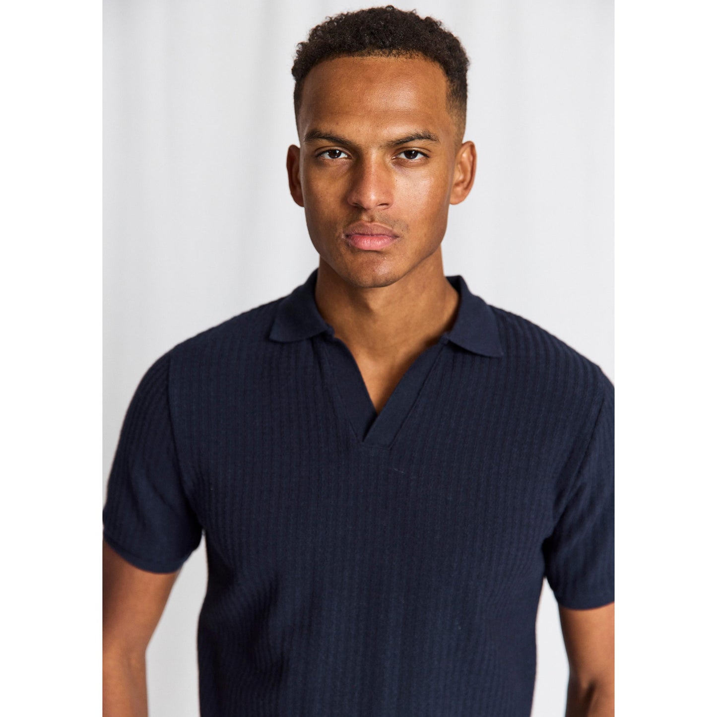 SANTINO BUTTONLESS POLO-MENS T-SHIRTS & POLO'S-BRUUN STENGADE-JB Evans Fashions & Footwear