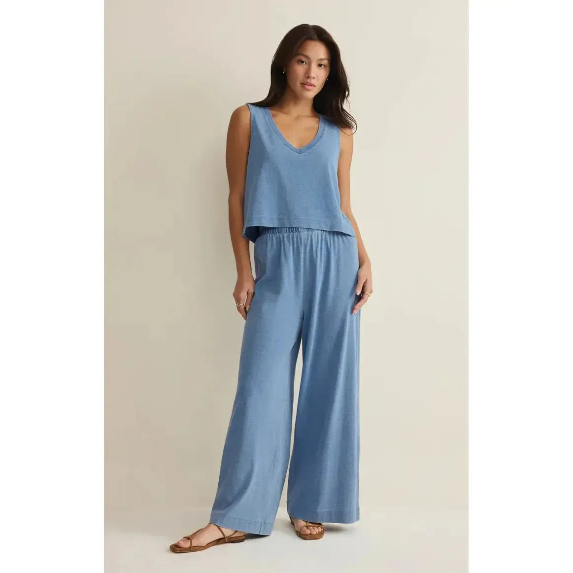 SCOUT JERSEY DENIM PANT-LADIES PANTS-Z SUPPLY-JB Evans Fashions & Footwear