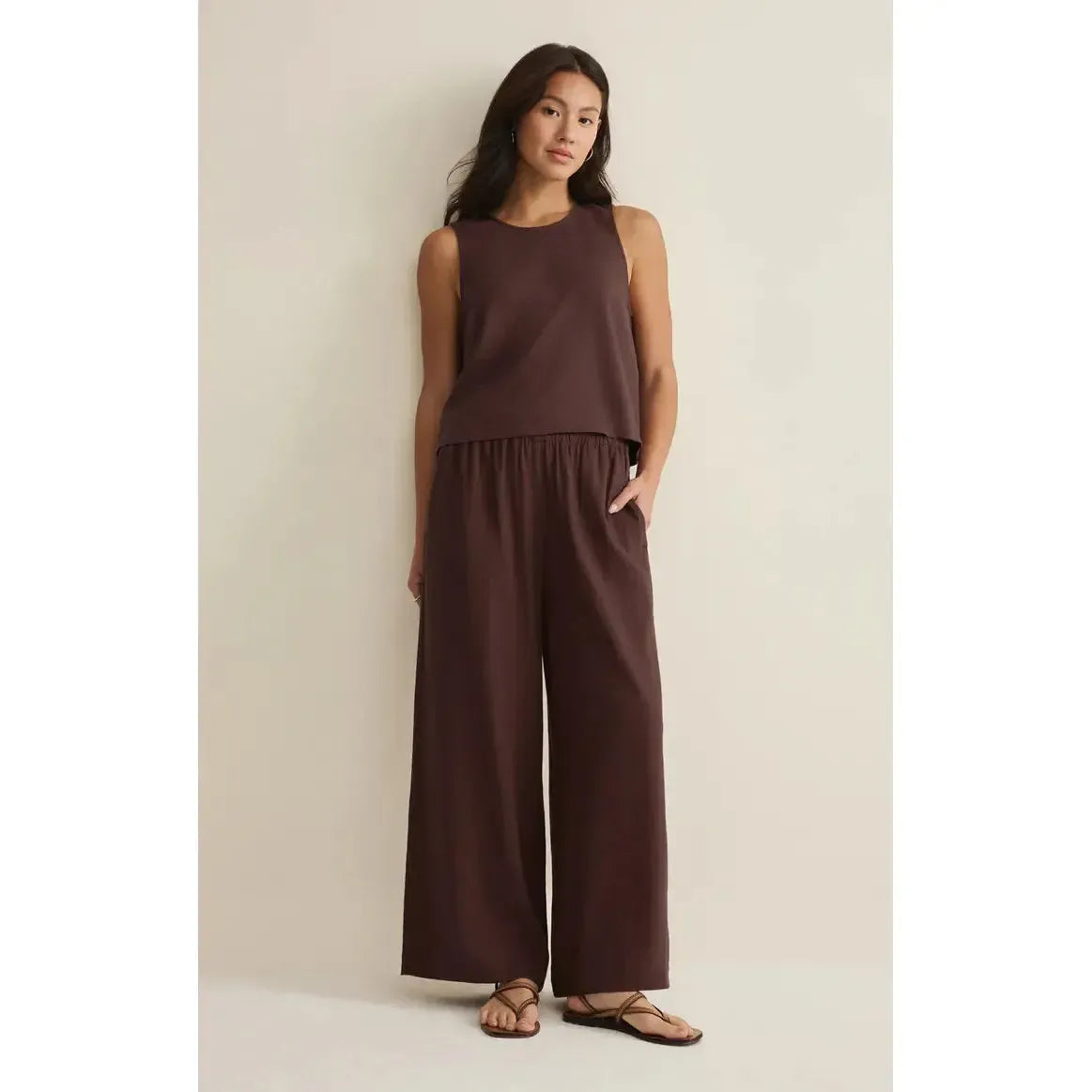 SCOUT LINEN PANT-LADIES PANTS-Z SUPPLY-JB Evans Fashions & Footwear