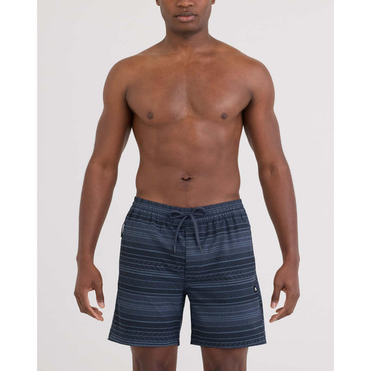 SEA TO SHORE 2N1 VOLLEY SHORT 6"-MENS SHORTS & SWIM-SAXX UNDERWEAR-JB Evans Fashions & Footwear