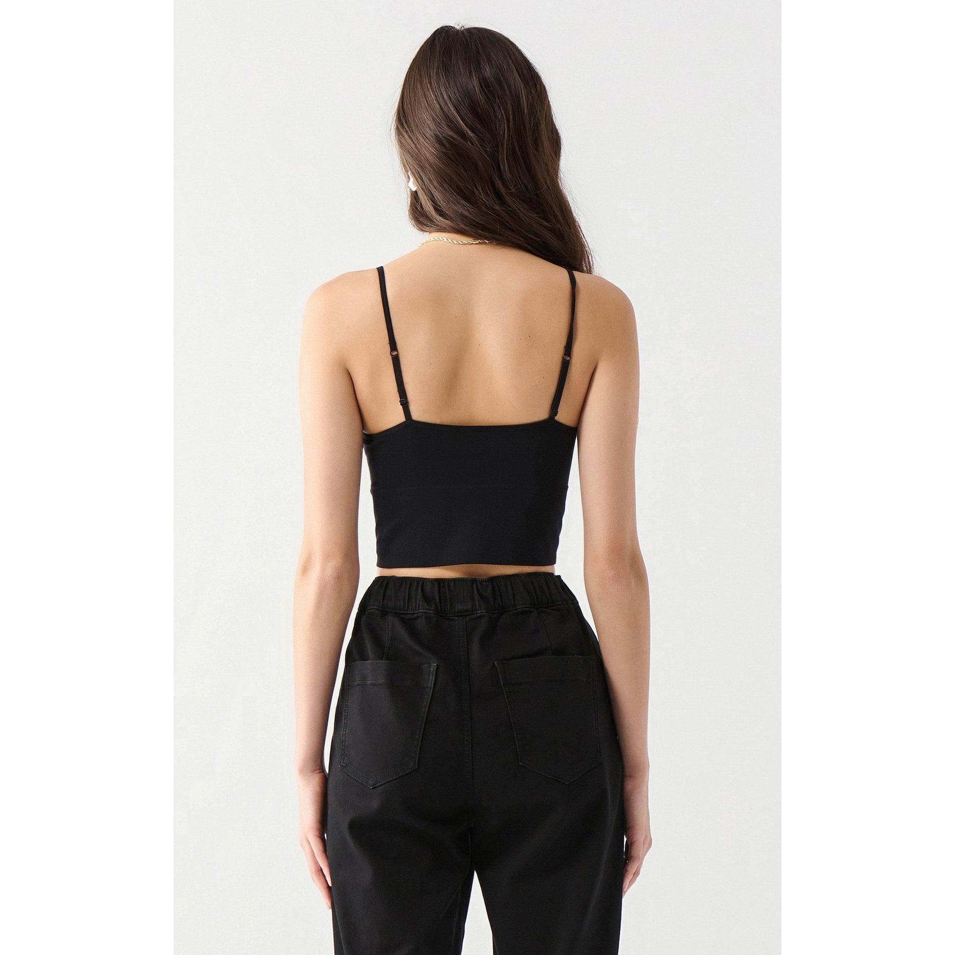SEAMLESS BRA TOP-LADIES T-SHIRTS & TANKS-DEX-JB Evans Fashions & Footwear