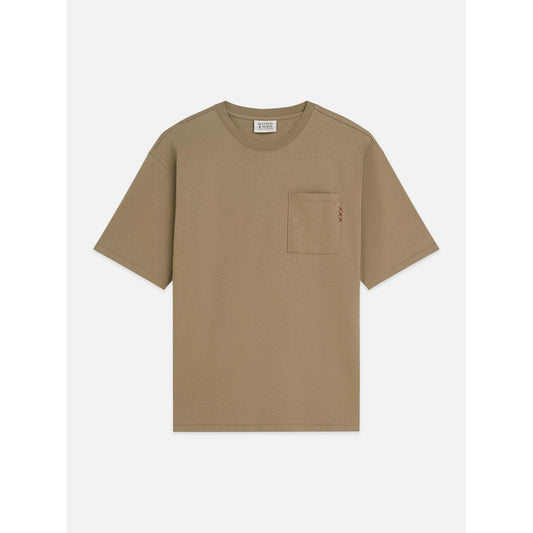 SEASONAL CORE 3 CROSS CHETS POCKET LOOSE FIT-MENS T-SHIRTS & POLO'S-SCOTCH & SODA-JB Evans Fashions & Footwear