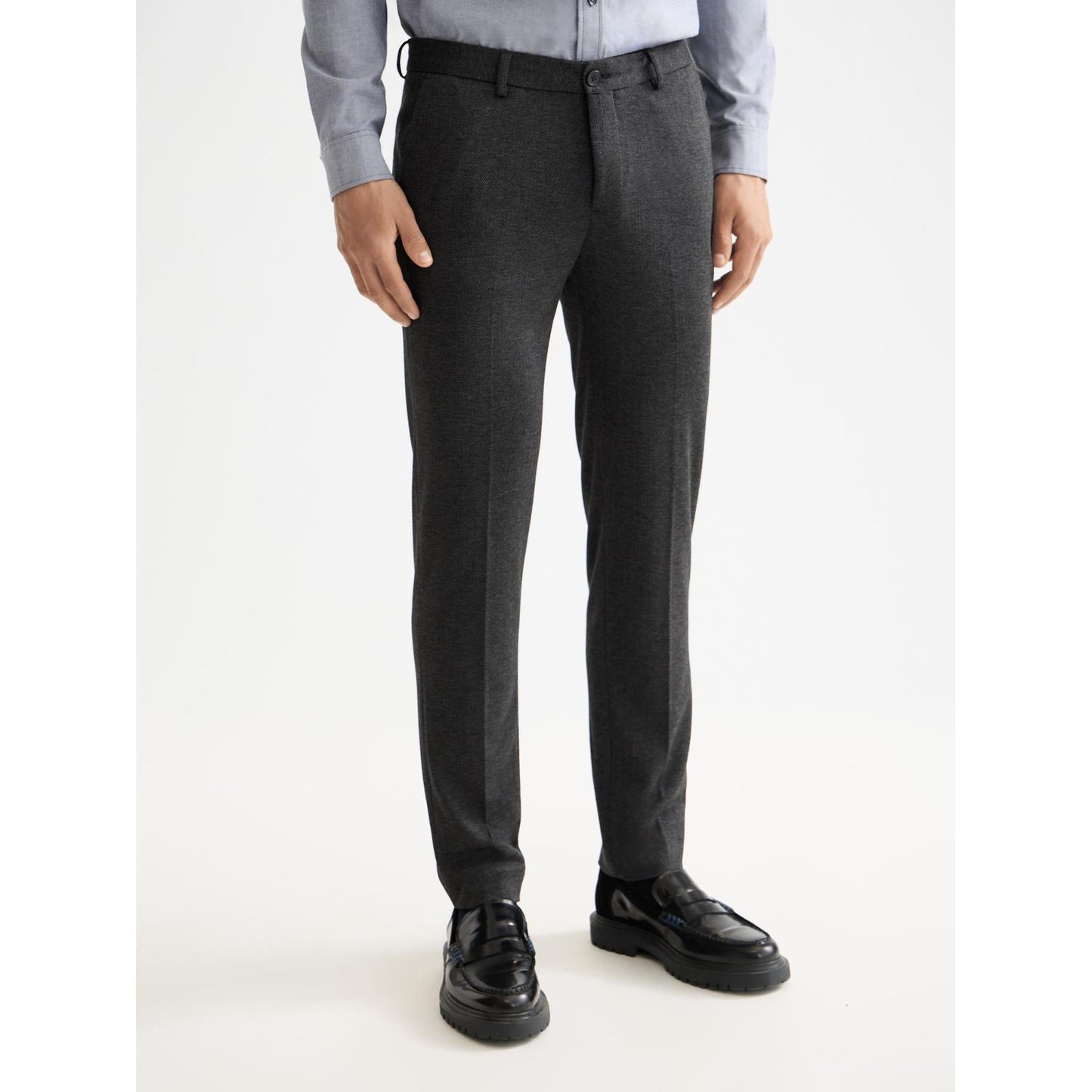 SEASONAL CORE MOTT TAILORED HERRINGBONE-MENS PANTS-SCOTCH & SODA-JB Evans Fashions & Footwear