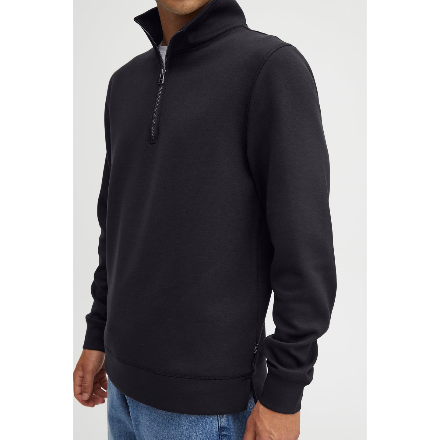 SEBASTIAN HALF ZIP-MENS SWEATERS & KNITS-CASUAL FRIDAY-JB Evans Fashions & Footwear