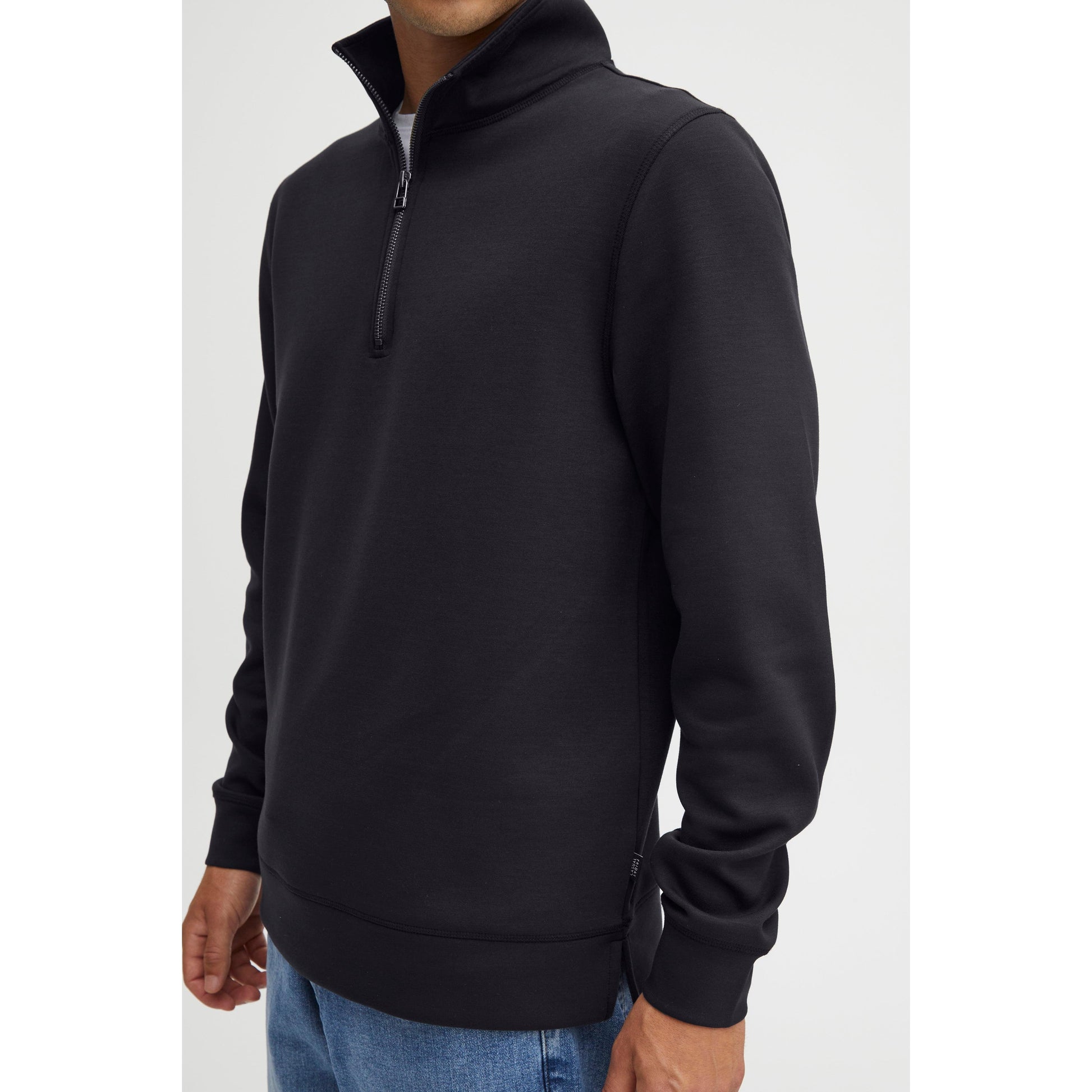 SEBASTIAN HALF ZIP-MENS SWEATERS & KNITS-CASUAL FRIDAY-JB Evans Fashions & Footwear