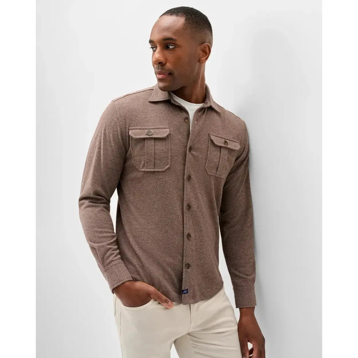SEQUOIA TWILL SOLID-MENS SHIRTS-JOHNNIE-O-JB Evans Fashions & Footwear