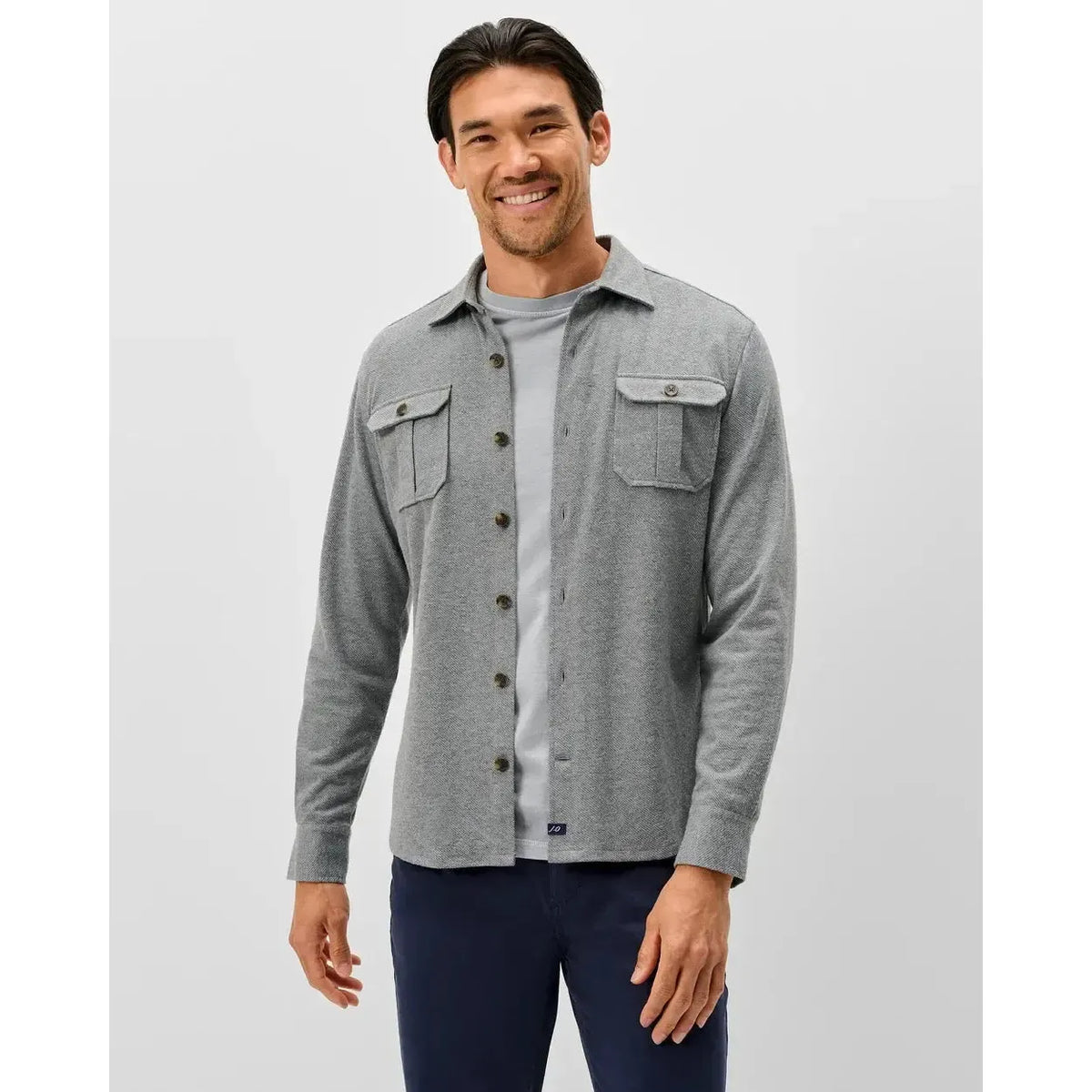 SEQUOIA TWILL SOLID-MENS SHIRTS-JOHNNIE-O-JB Evans Fashions & Footwear
