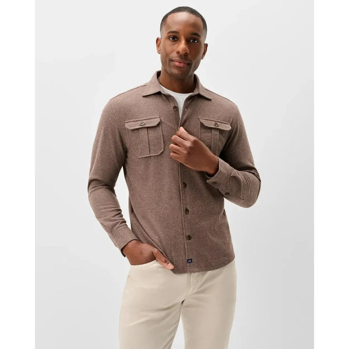 SEQUOIA TWILL SOLID-MENS SHIRTS-JOHNNIE-O-JB Evans Fashions & Footwear