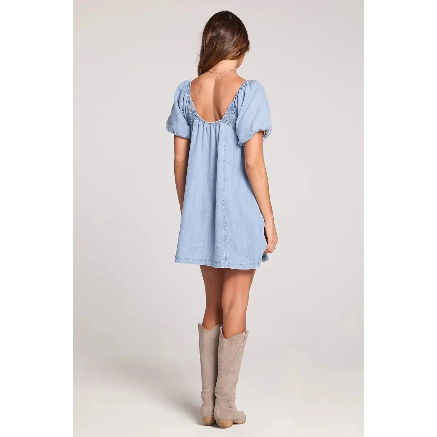 SEYMORE MINI DRESS-LADIES DRESSES & JUMPERS-SALTWATER-JB Evans Fashions & Footwear