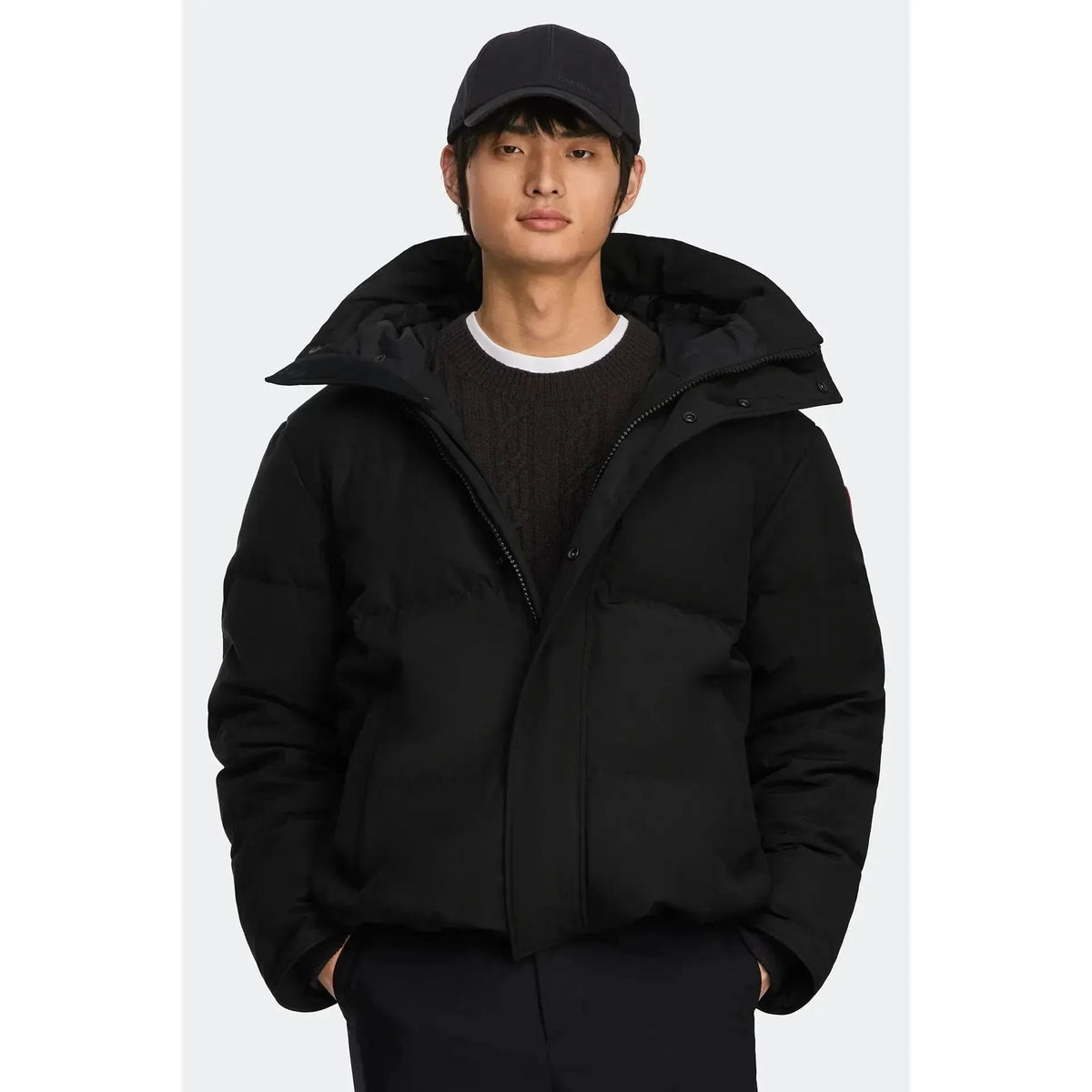 SEYMOUR PARKA - BLACK-MENS WINTER COATS & JACKETS-CANADA GOOSE-JB Evans Fashions & Footwear
