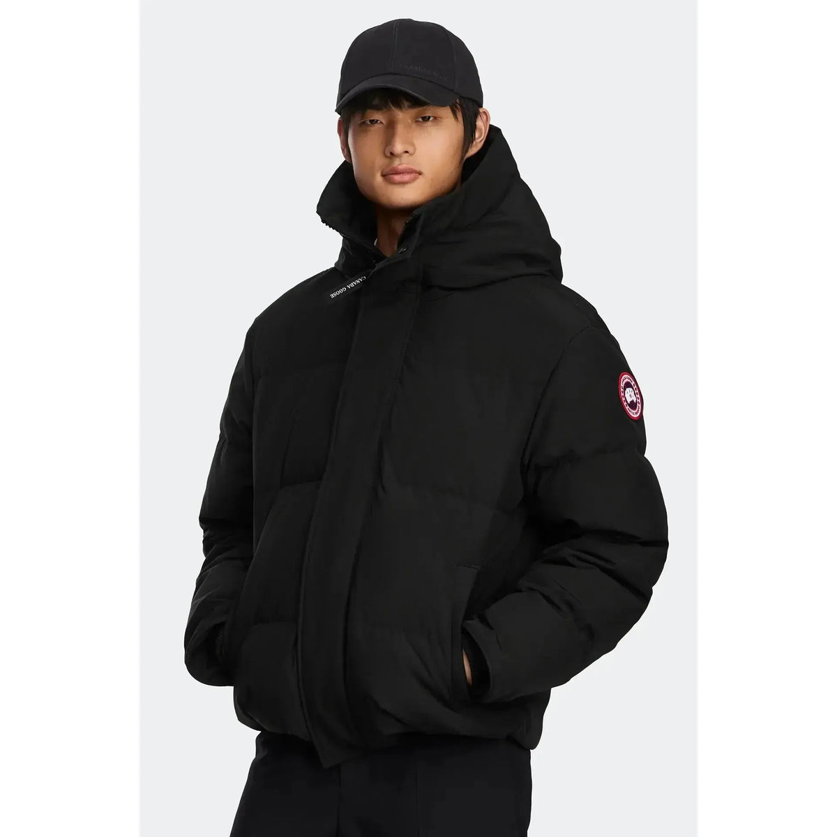 SEYMOUR PARKA - BLACK-MENS WINTER COATS & JACKETS-CANADA GOOSE-JB Evans Fashions & Footwear