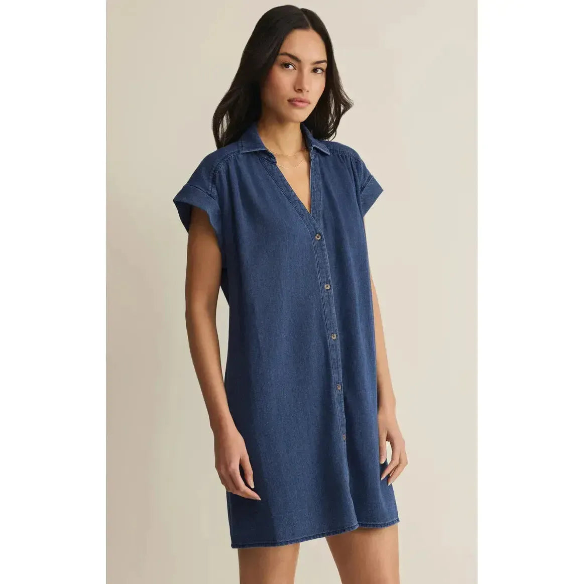 SHELLBOUND TWILL DRESS-LADIES DRESSES & JUMPERS-Z SUPPLY-JB Evans Fashions & Footwear
