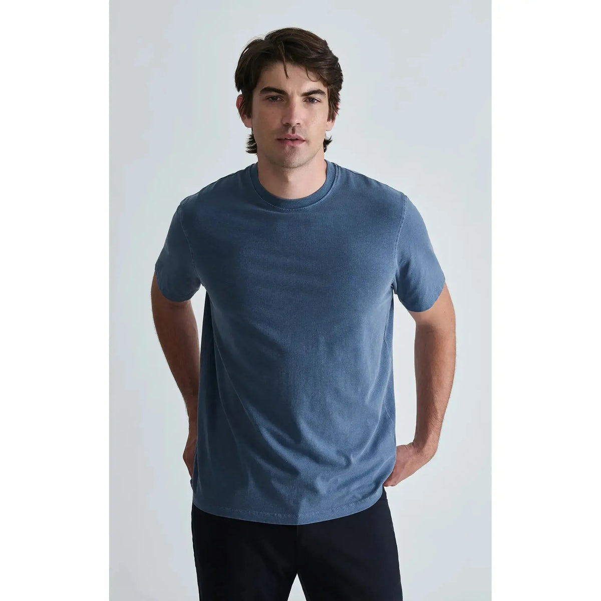 SHORT SLEEVE TEE VINTAGE INDIGO-MENS T-SHIRTS & POLO'S-MAVI-JB Evans Fashions & Footwear