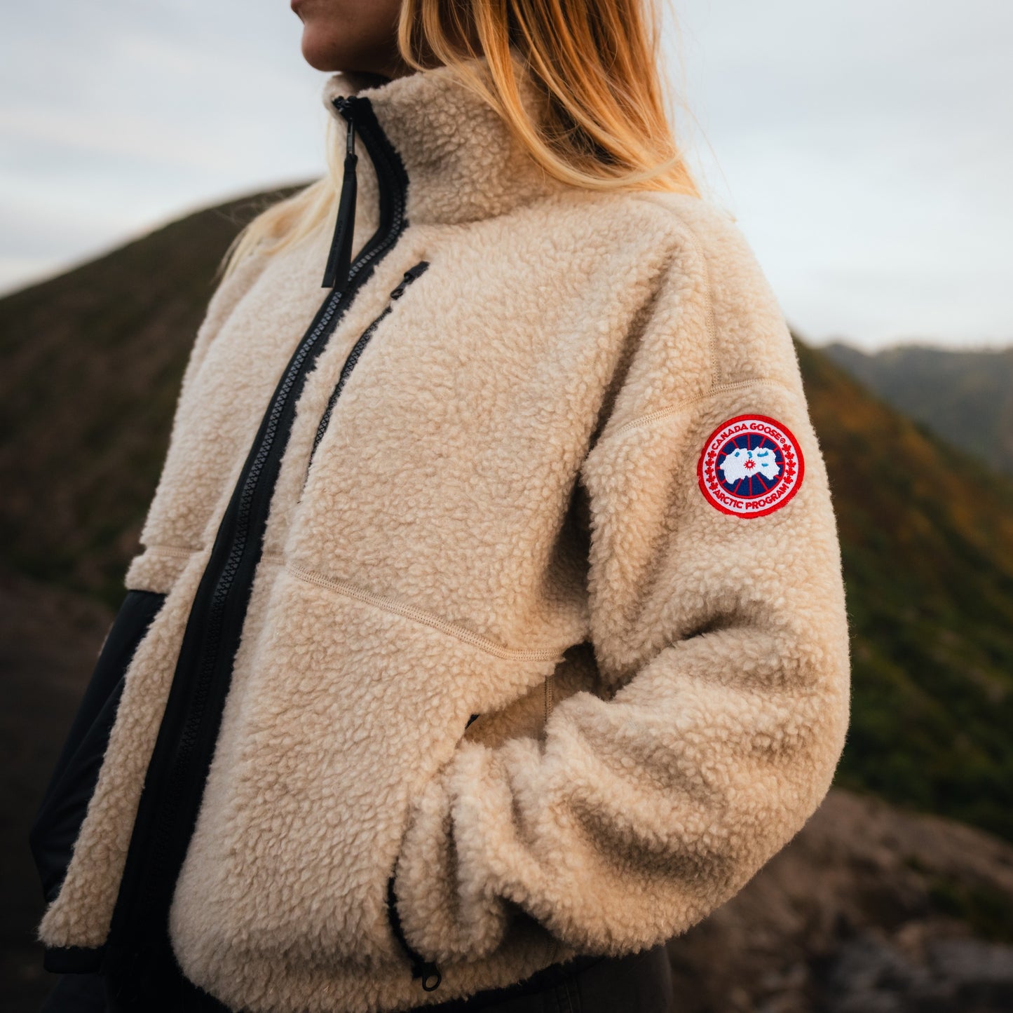 SIMCOE FLEECE JACKET-LADIES LIGHTWEIGHT COATS & JACKETS-CANADA GOOSE-JB Evans Fashions & Footwear