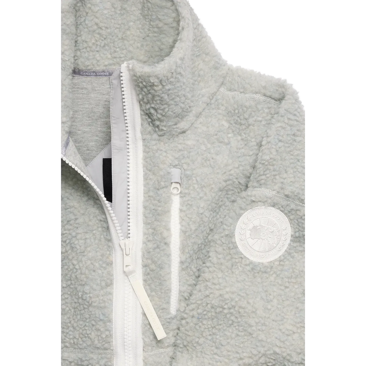 SIMCOE FLEECE JACKET - WD SILVERBIRCH HEATHER-LADIES LIGHTWEIGHT COATS & JACKETS-CANADA GOOSE-JB Evans Fashions & Footwear