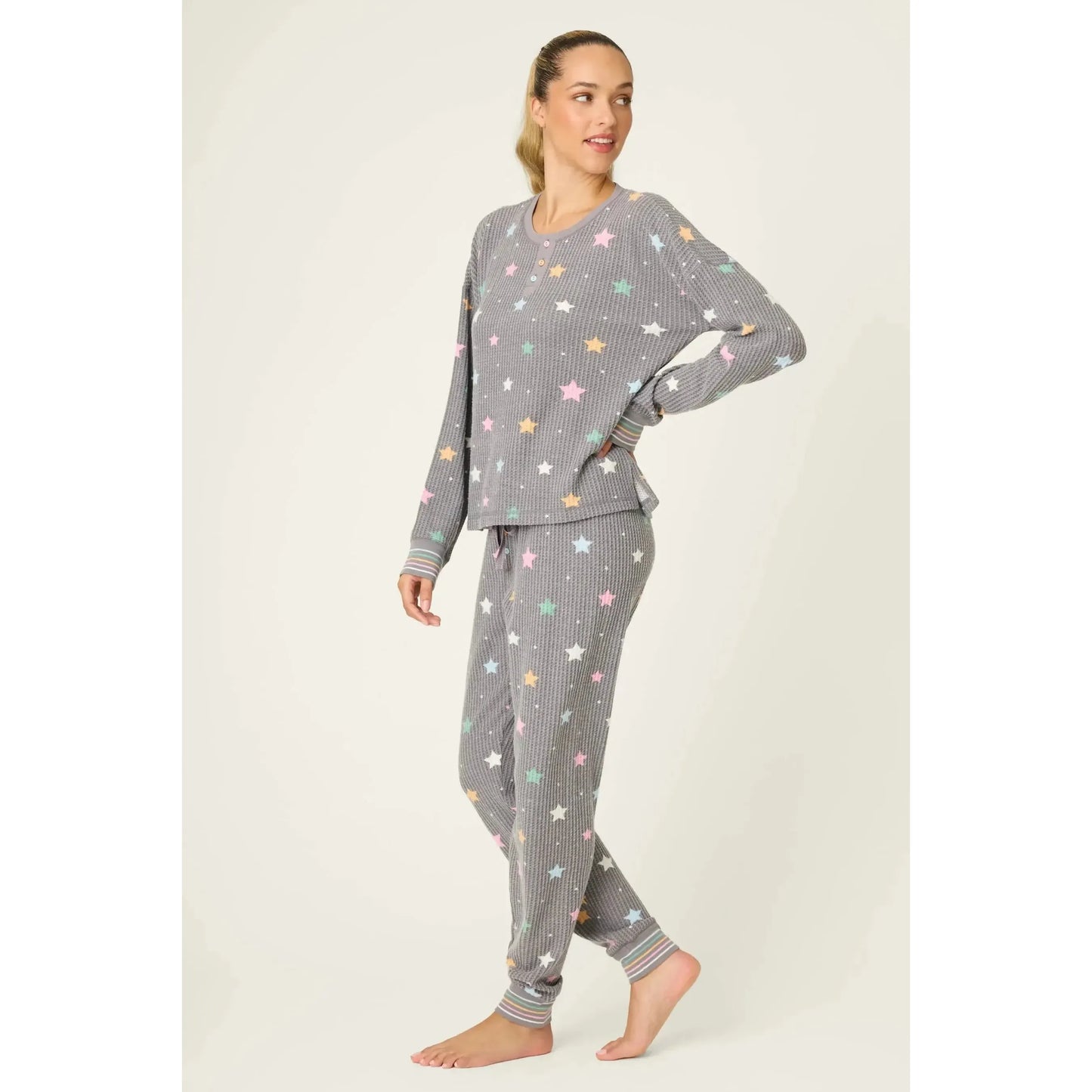 SKI JAMMIE CLASSICS PJ SET-LADIES LOUNGE & SLEEPWEAR-PJ SALVAGE-JB Evans Fashions & Footwear