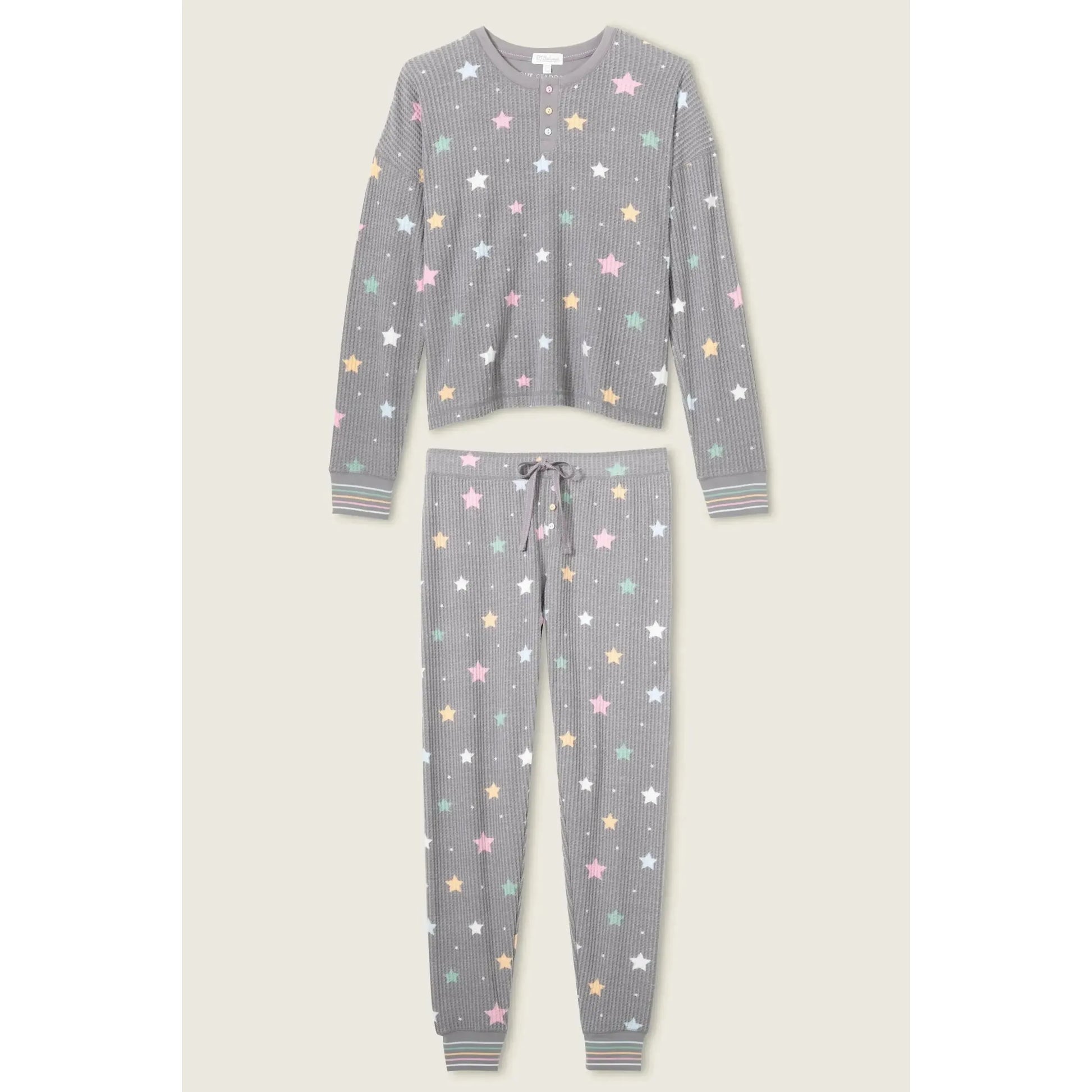 SKI JAMMIE CLASSICS PJ SET-LADIES LOUNGE & SLEEPWEAR-PJ SALVAGE-JB Evans Fashions & Footwear