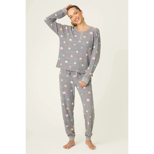 SKI JAMMIE CLASSICS PJ SET-LADIES LOUNGE & SLEEPWEAR-PJ SALVAGE-JB Evans Fashions & Footwear