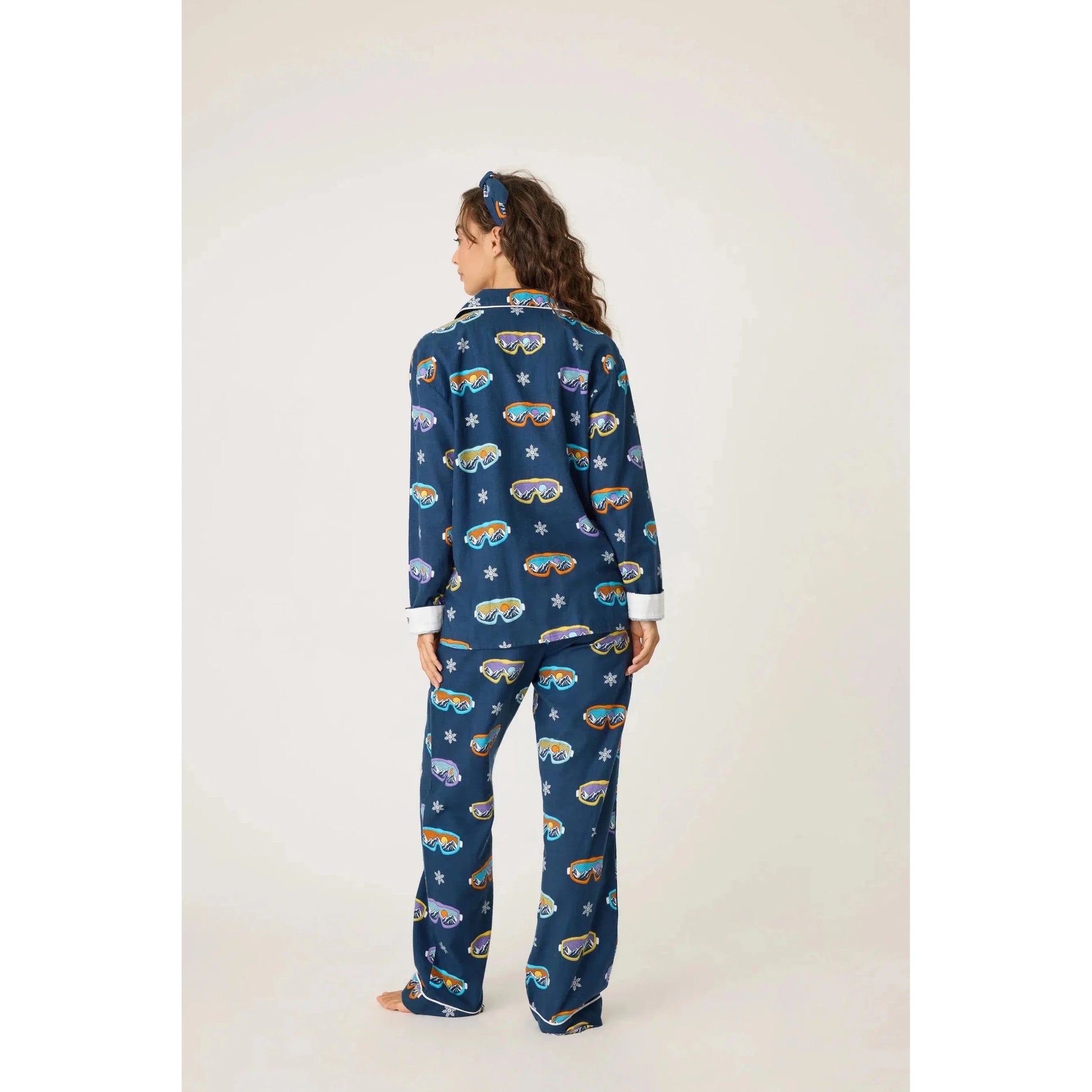 SKI YOU LATER FLANNEL PJ SET-LADIES LOUNGE & SLEEPWEAR-PJ SALVAGE-JB Evans Fashions & Footwear