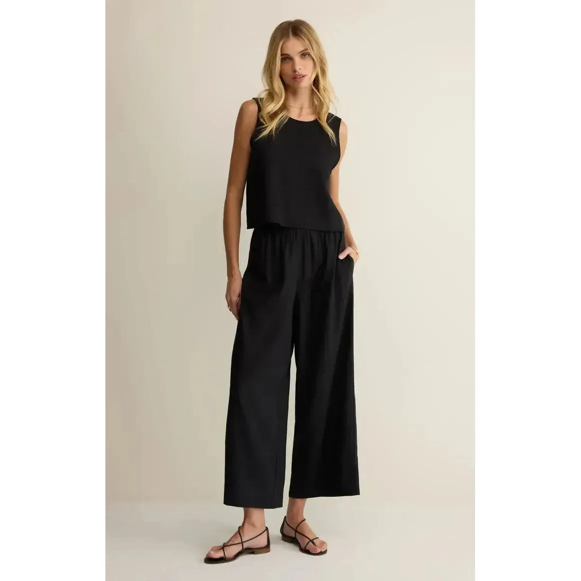 SLOANE LINEN TOP-LADIES TOPS-Z SUPPLY-JB Evans Fashions & Footwear