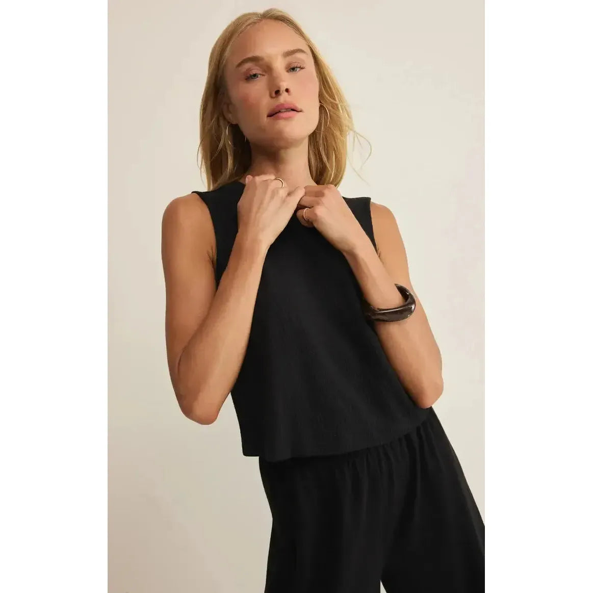 SLOANE TEXTURED TANK-LADIES TOPS-Z SUPPLY-JB Evans Fashions & Footwear
