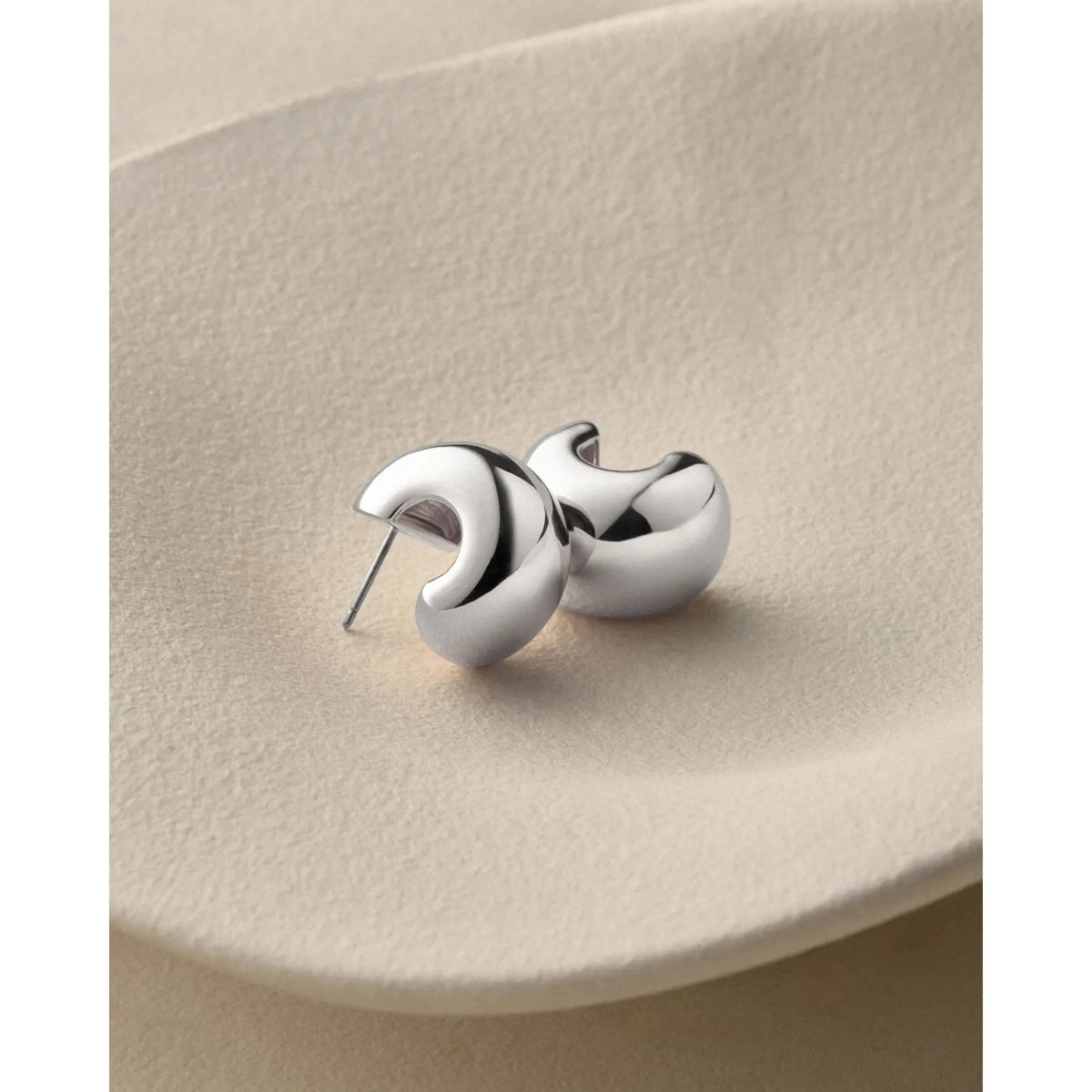 SMALL GEMMA HOOPS-LADIES ACCESSORIES-JENNY BIRD-JB Evans Fashions & Footwear