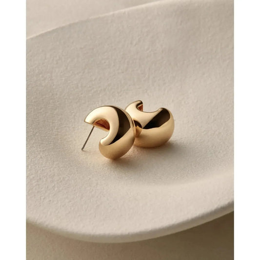 SMALL GEMMA HOOPS-LADIES ACCESSORIES-JENNY BIRD-JB Evans Fashions & Footwear